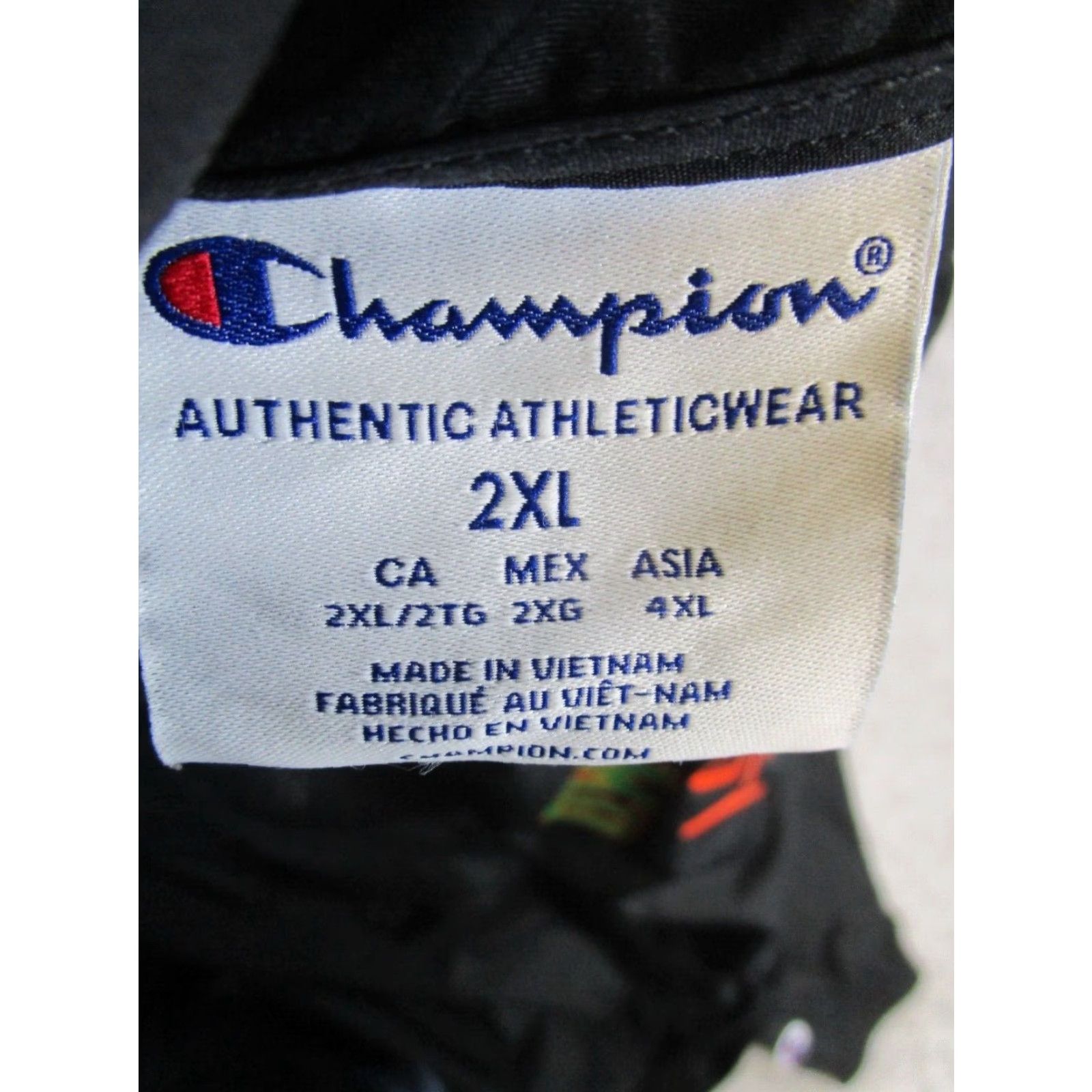Champion FAMU Jacket Men's 2XL Black Windbreaker Zip Mid-Length Polyester Cycling Golf Walking Brand XXL Mens Size US XXL / EU 58 / 5 - 3 Thumbnail