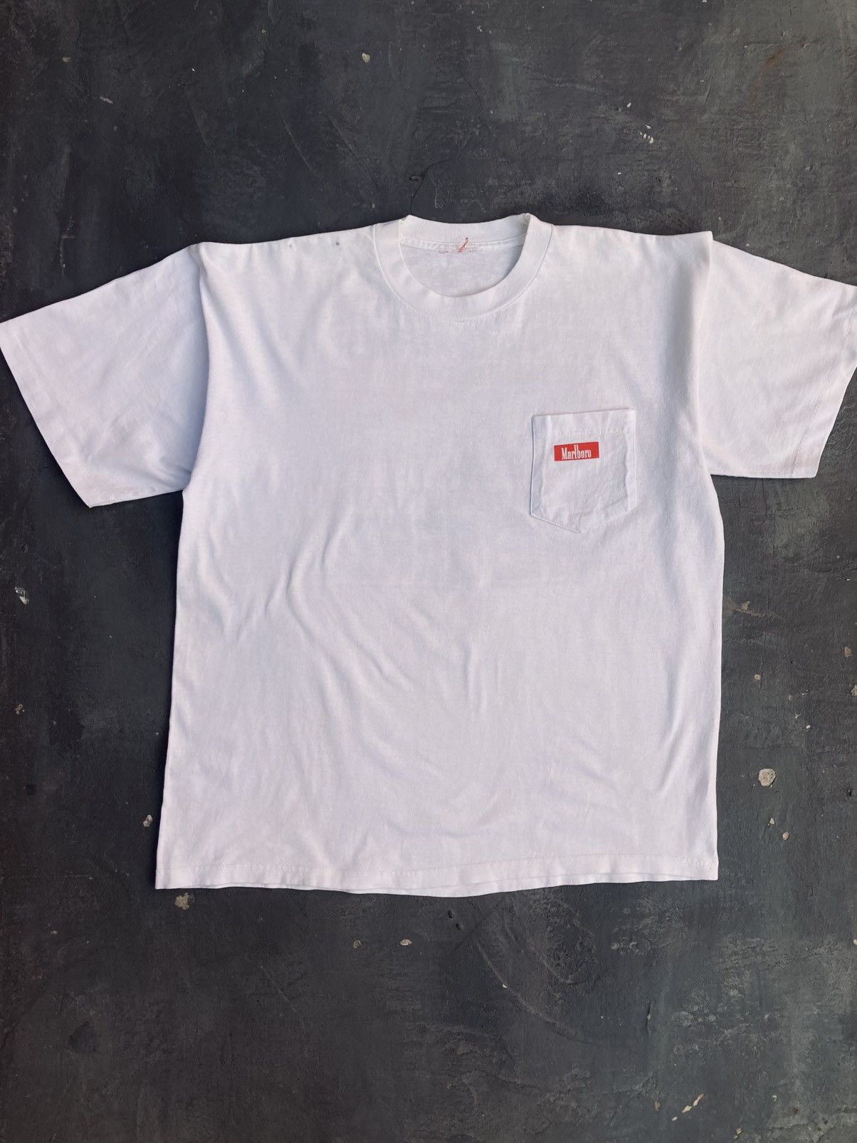 Marlboro × Marlboro Adventure Team × Marlboro Unlimited Vintage 90s Marlboro Pocket Tee Size US XL / EU 56 / 4 - 2 Thumbnail