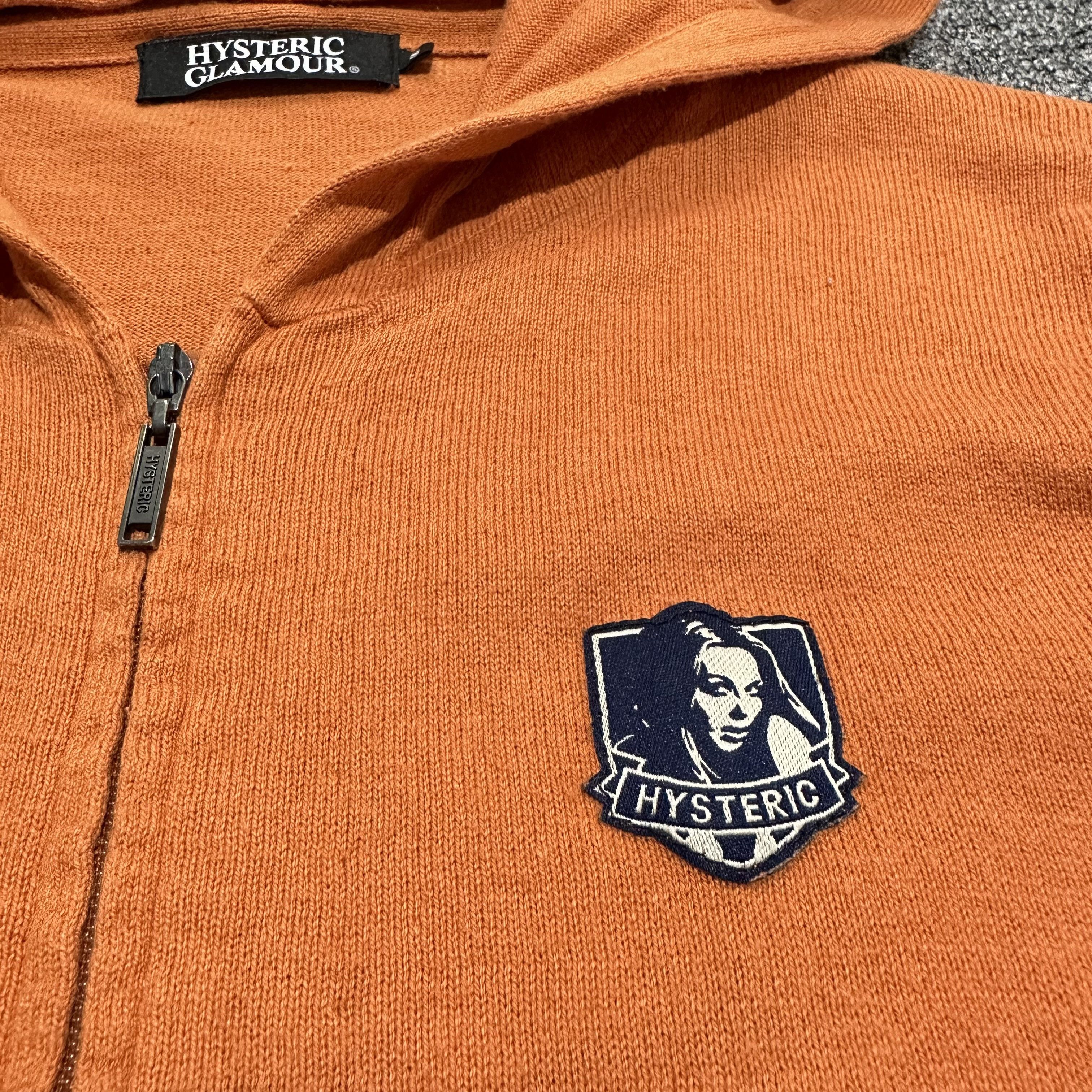 Hysteric Glamour × Japanese Brand Knitwear Hysteric Glamour Zip Hoodie Sweatshirt Size US S / EU 44-46 / 1 - 5 Thumbnail