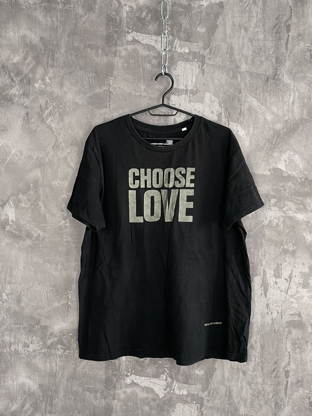 Katharine Hamnett Choose Love Quote T-Shirt
