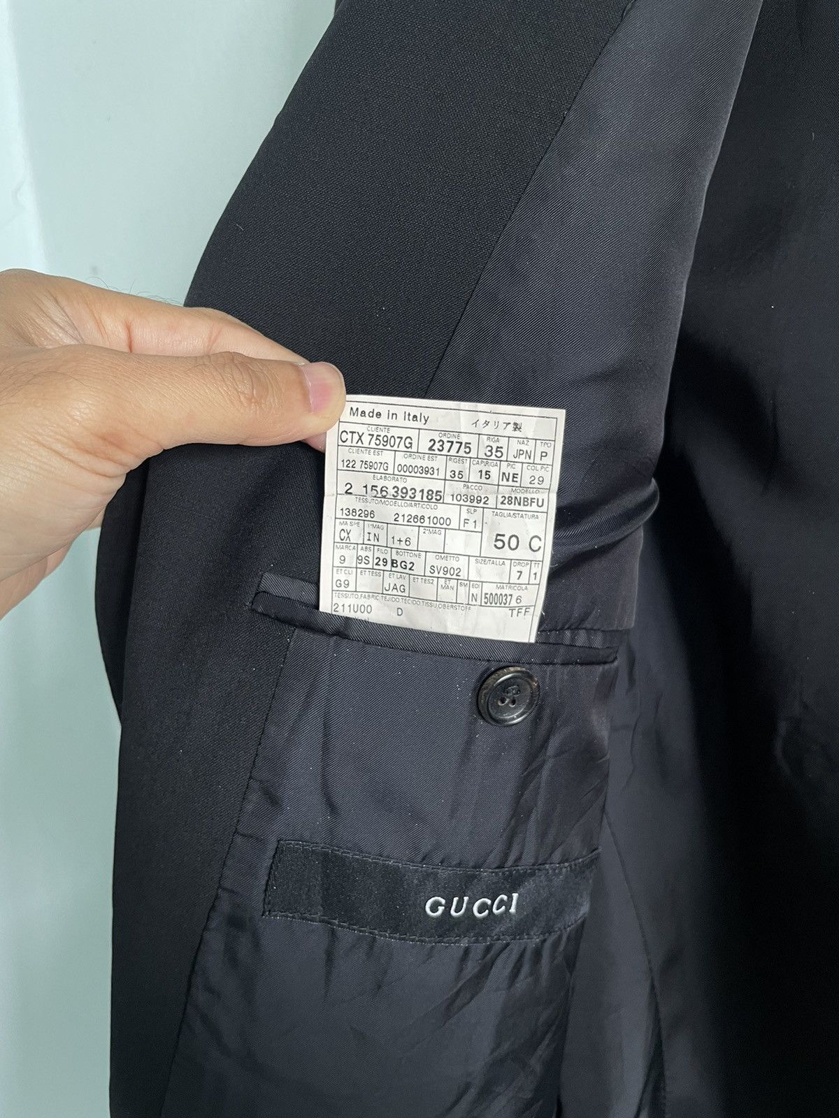 Gucci Gucci by Tom ford Blazzer Jacket Size US L / EU 52-54 / 3 - 7 Thumbnail