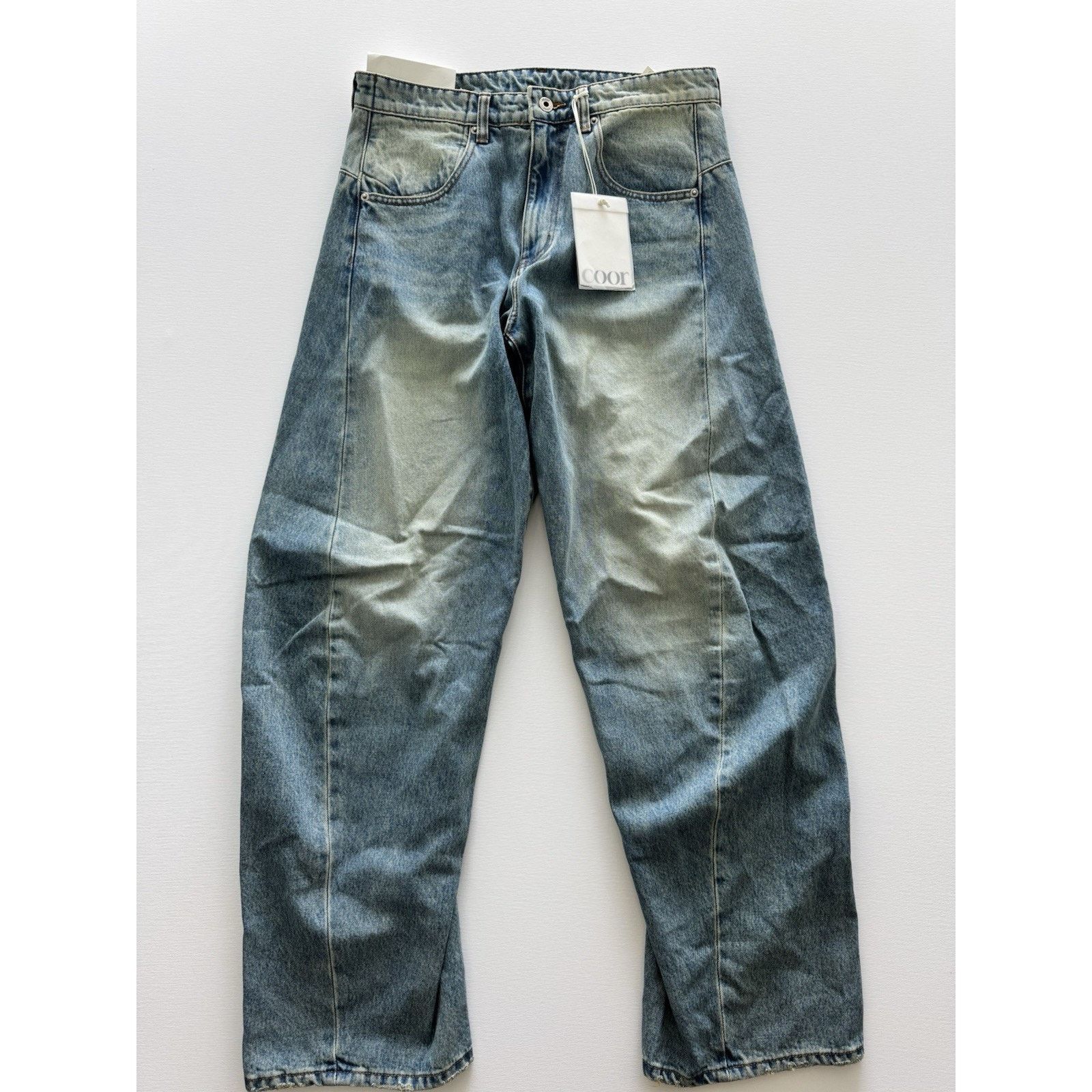 Other COOR Washed Engineer Denim Pants | Korean Streetwear | Men’s Size US 33 - 1 Thumbnail
