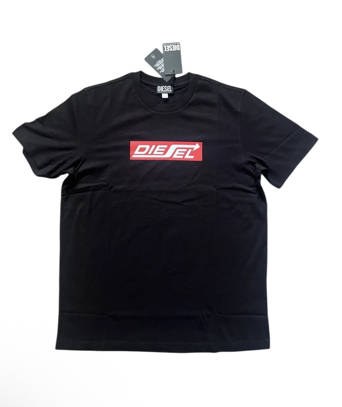 Diesel Diesel T-Just Off Box Logo T-Shirt $80 Black Size M Size US M / EU 48-50 / 2 - 1 Thumbnail