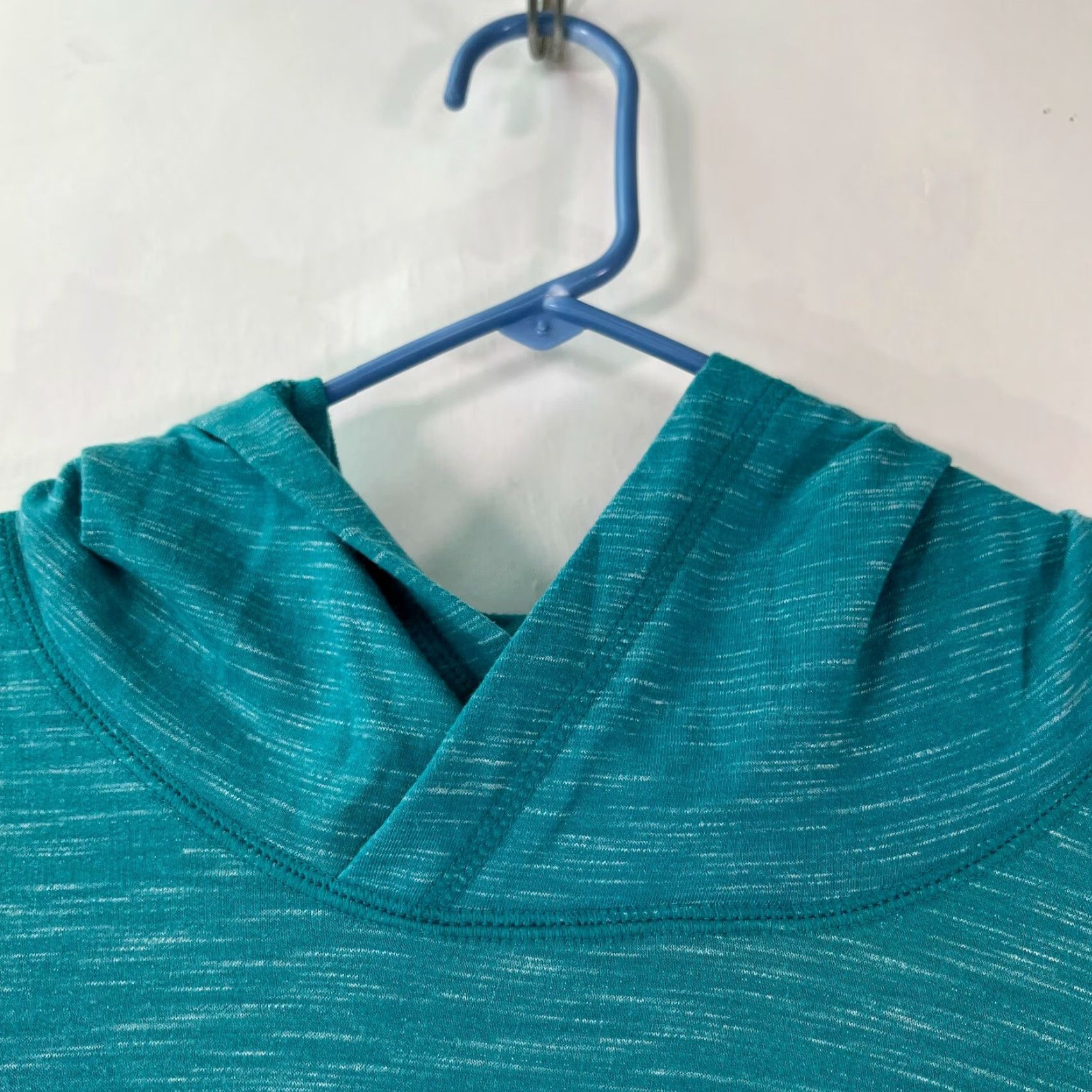 Tek Gear Tek Gear Dri Tek Womens Long Sleeve Activewear Pullover Blue Hoodie Size 1X Size XL / US 12-14 / IT 48-50 - 3 Thumbnail