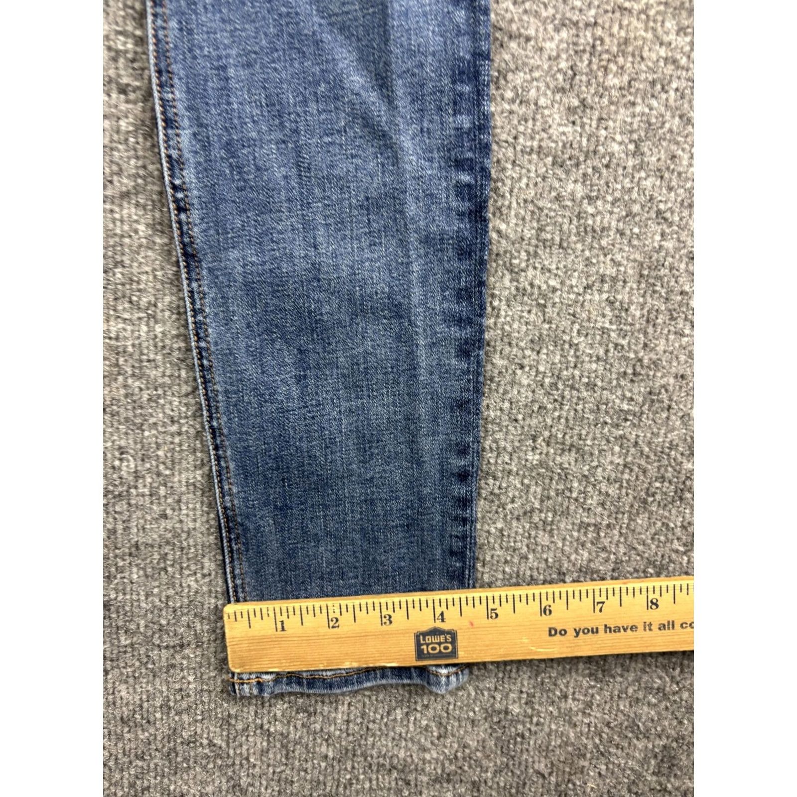 Rag & Bone rag & bone Skinny Jeans Womens 27 Medium Wash Low Rise Stretch Denim 27x29 Size 27" / US 4 / IT 40 - 6 Thumbnail