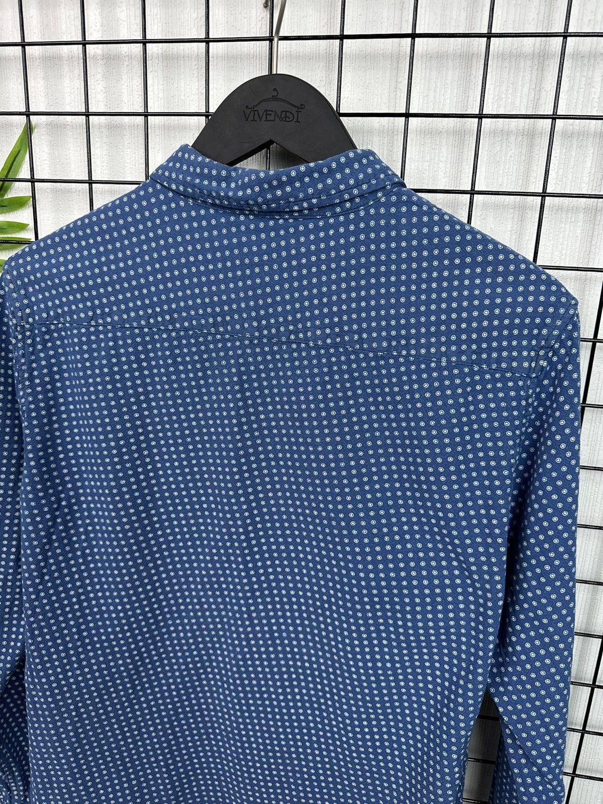 Undefeated Undefeated Button up shirt Men Blue printed Size US M / EU 48-50 / 2 - 14 Thumbnail