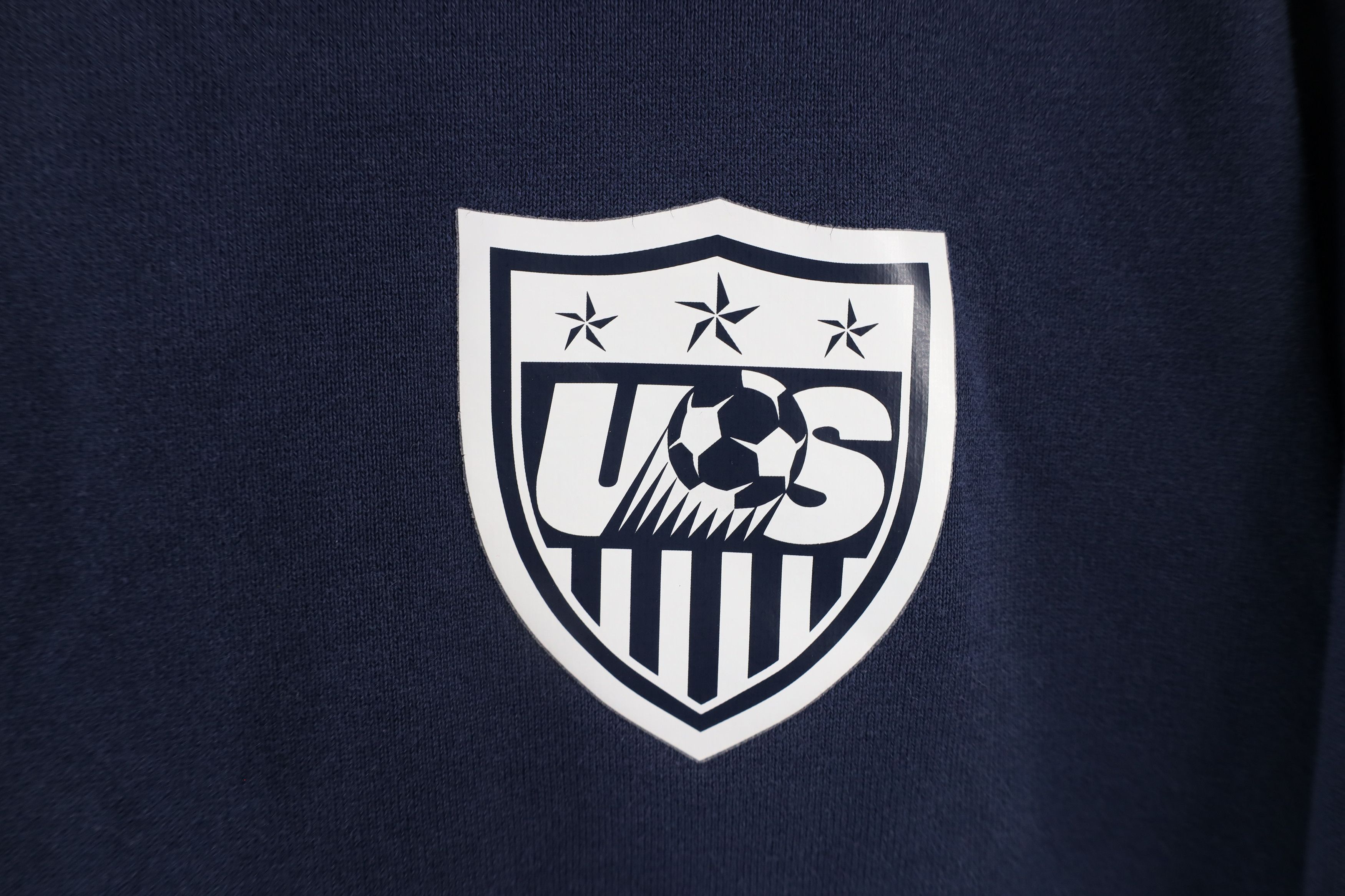Nike × Vintage Vintage Nike Scott Mini Swoosh USA Soccer Hoodie USMNT Size US XXL / EU 58 / 5 - 4 Thumbnail