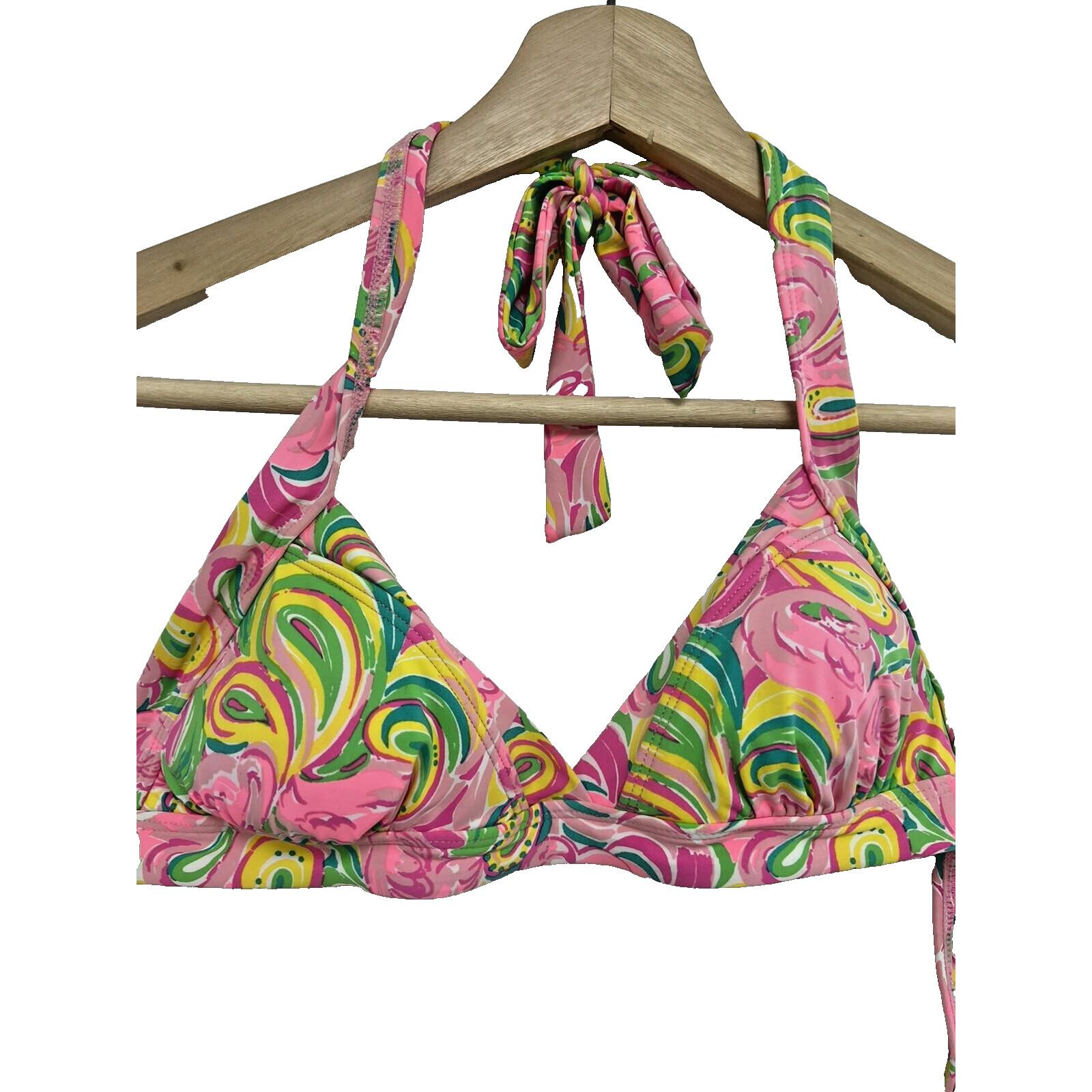 Lilly Pulitzer Lilly Pulitzer Swim Top Bailor Bikini Pink All XS A001638 Size XS / US 0-2 / IT 36-38 - 3 Thumbnail