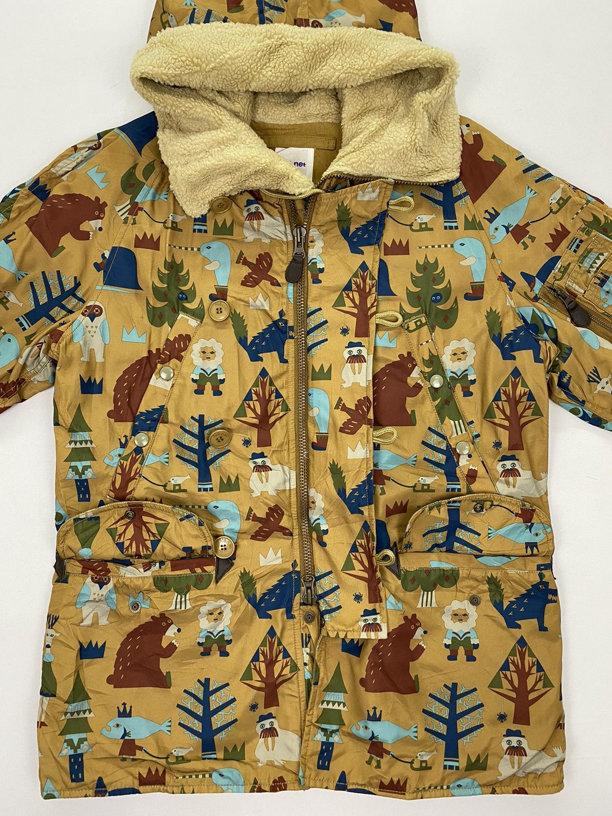 Ne-Net Ne-Net Issey Miyake All Over Print Jacket Size US M / EU 48-50 / 2 - 9 Thumbnail