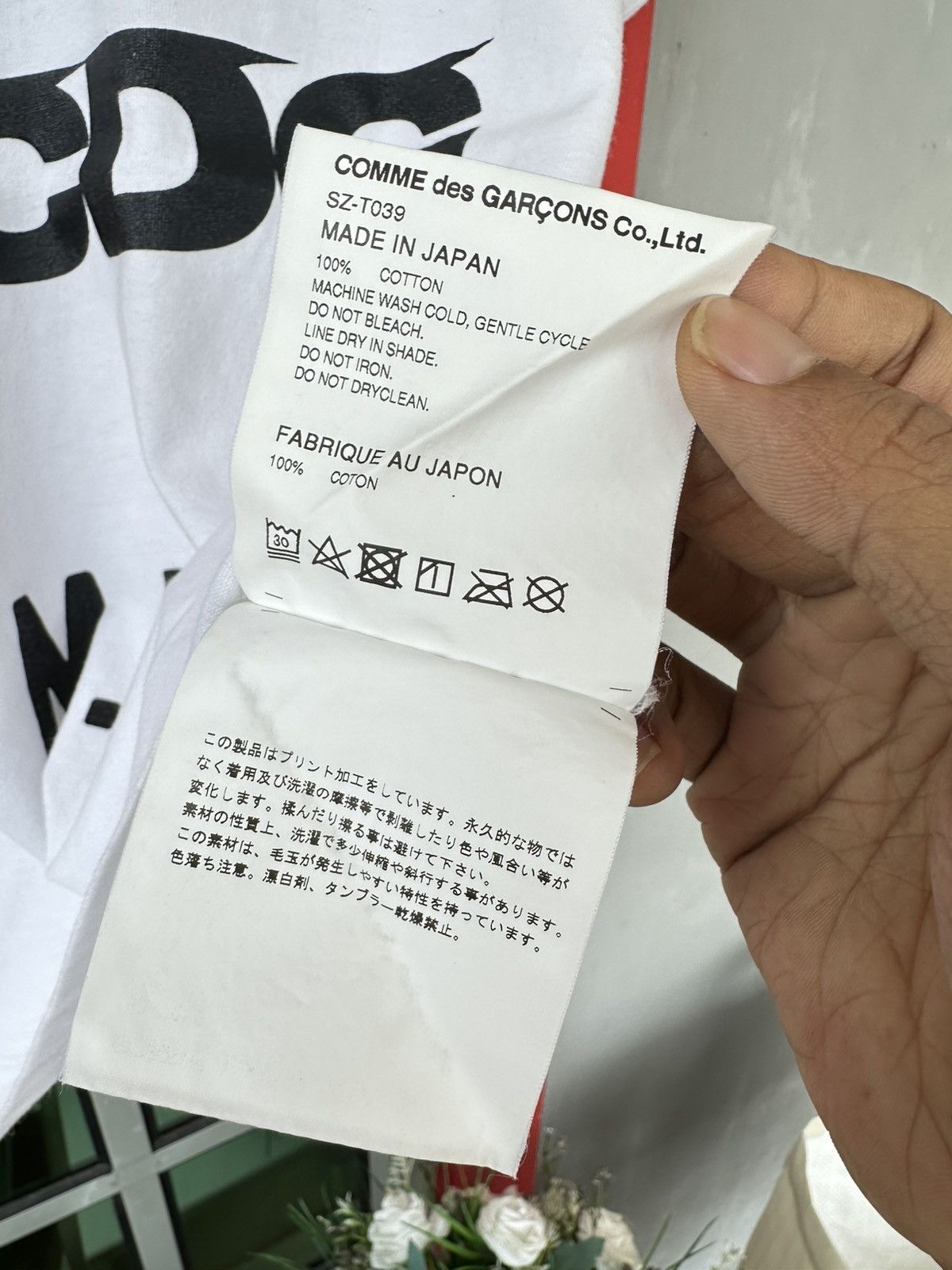 Cactus Plant Flea Market × Comme des Garcons CDG X CPFM “Go Be Kind Grow CDG” Tee Size US M / EU 48-50 / 2 - 5 Thumbnail