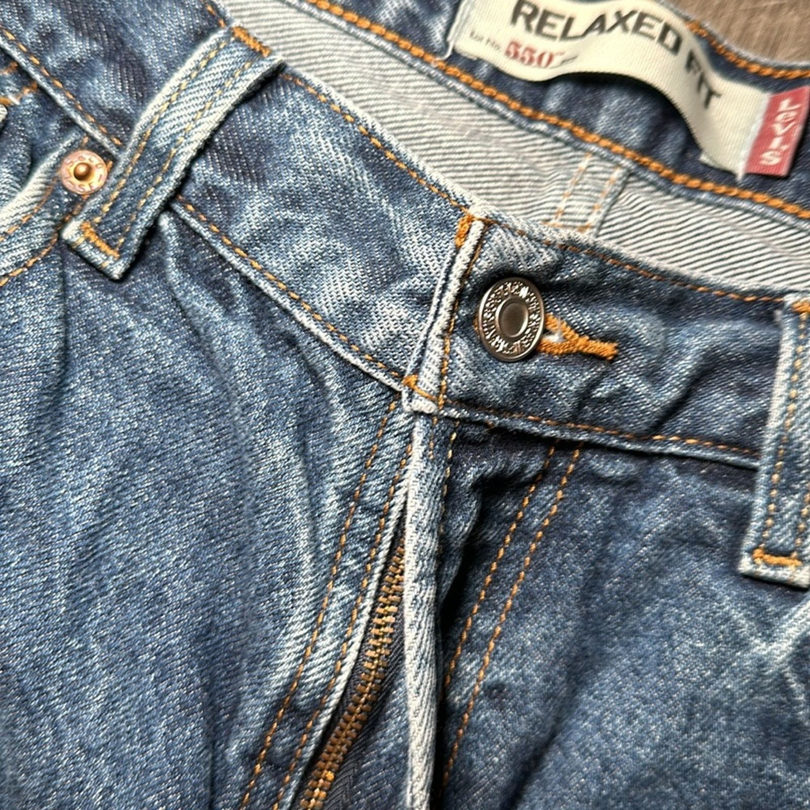 Levi's Levi’s 550 Relaxed Fit Jeans - 36x34 Size US 36 / EU 52 - 7 Thumbnail