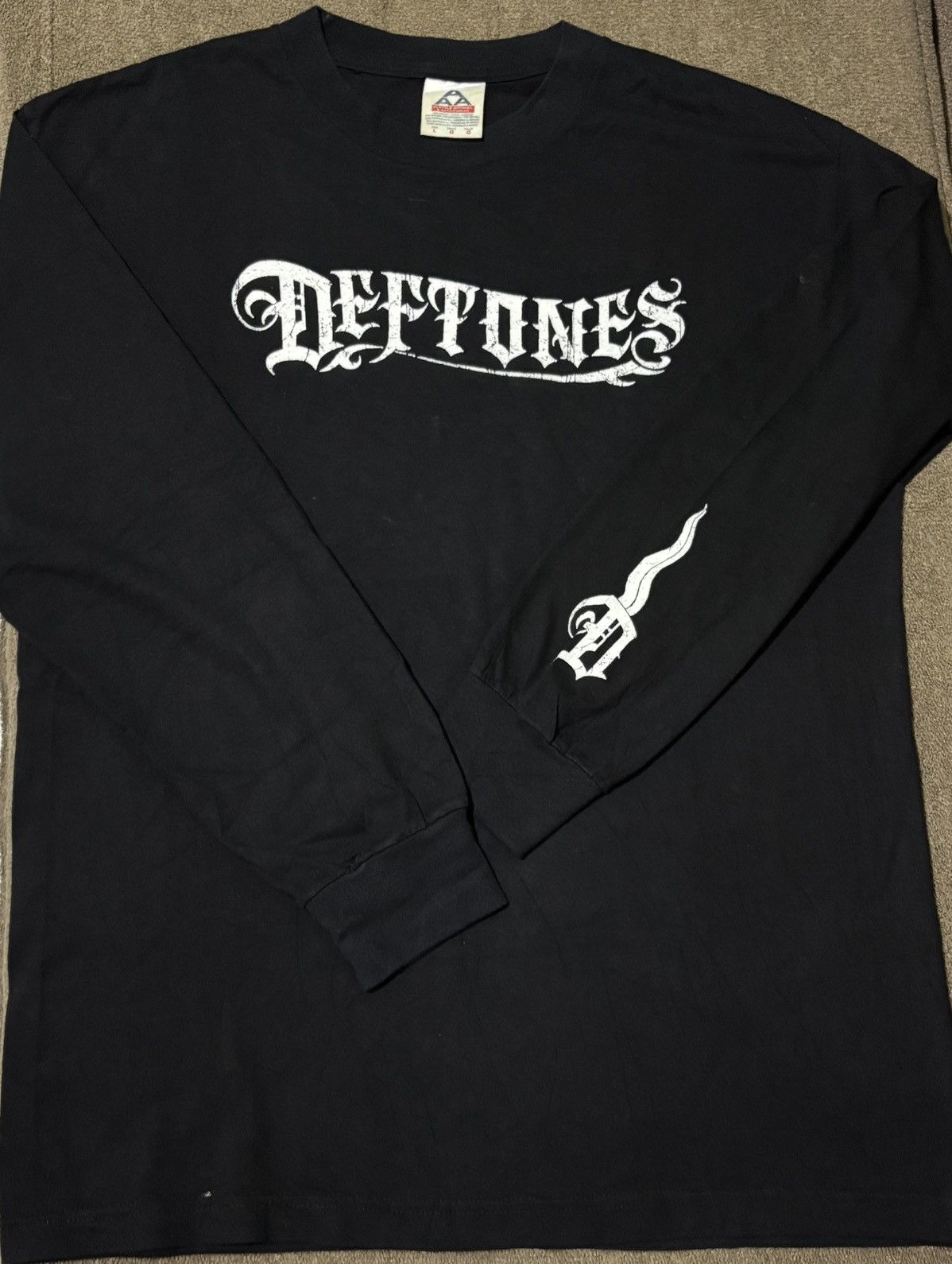 Band Tees Vintage 90s Deftones Long Sleeve korn slipknot Size US L / EU 52-54 / 3 - 9 Thumbnail
