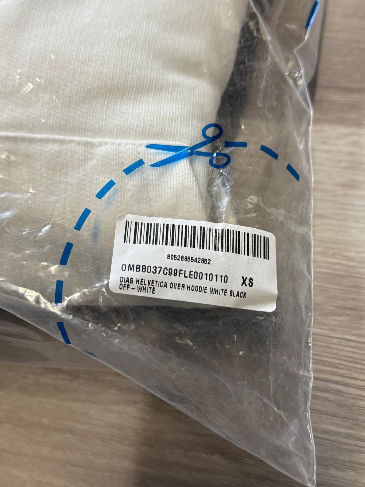 Off-White Off White Diag Helvetica Hoodie Size US XS / EU 42 / 0 - 8 Thumbnail
