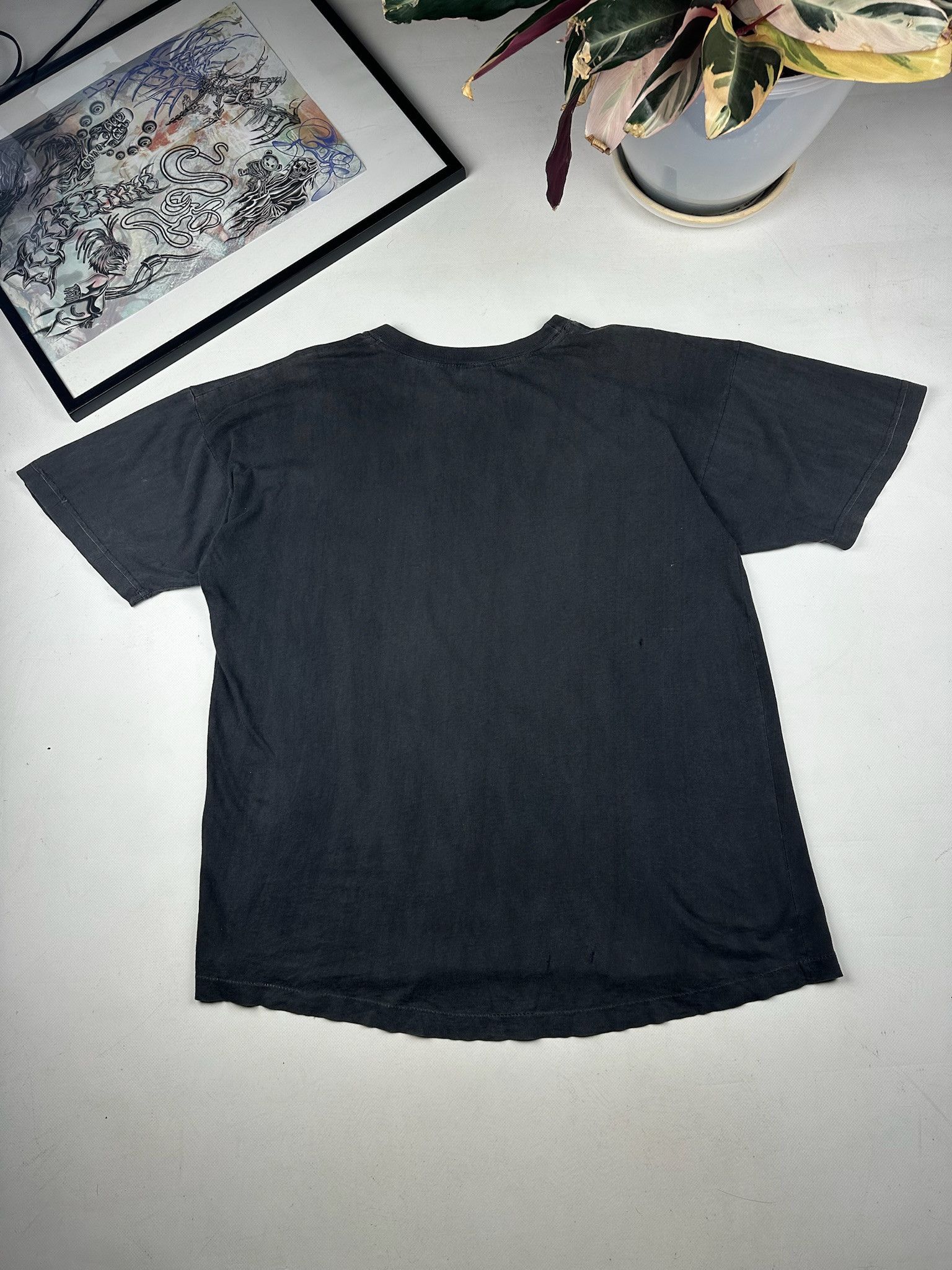 Vintage 90s Spirit of America Dog Graphic Vintage T-Shirt Size US XL / EU 56 / 4 - 9 Thumbnail