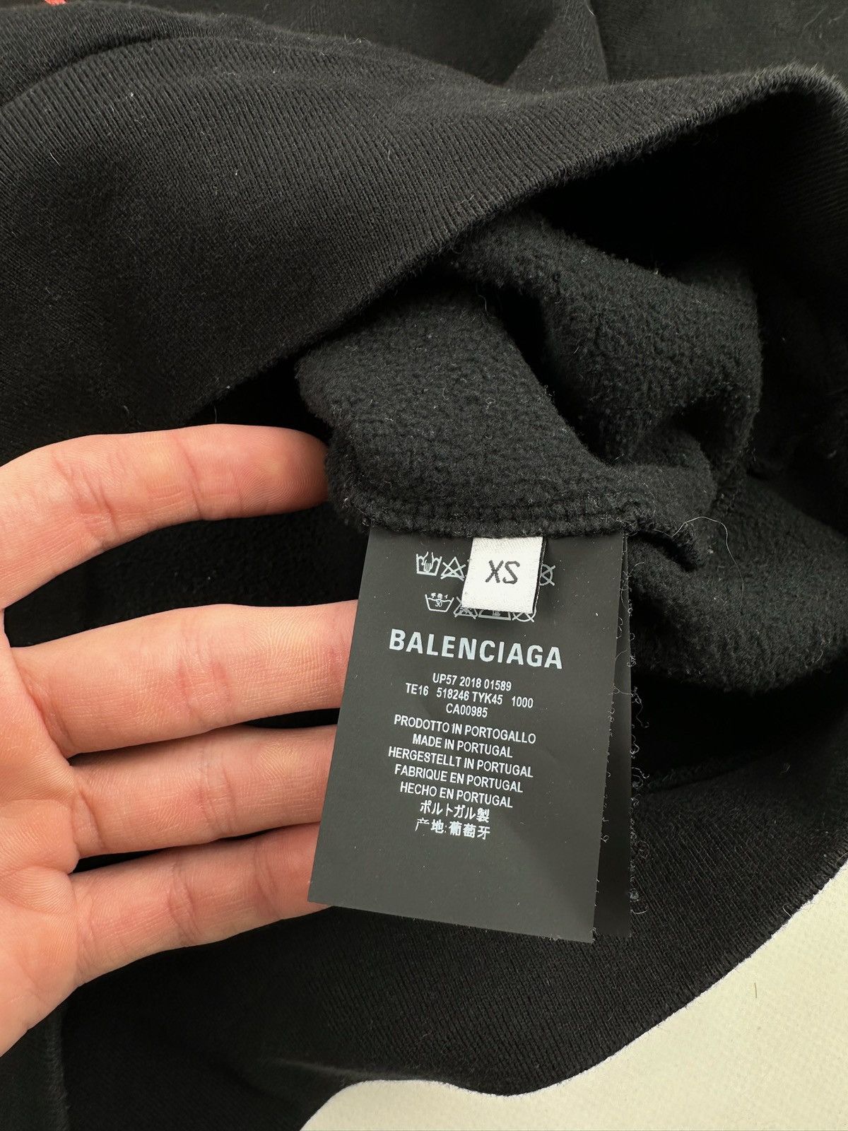 Balenciaga Balenciaga Logo Crewneck Sweatshirt Size XS / US 0-2 / IT 36-38 - 4 Thumbnail