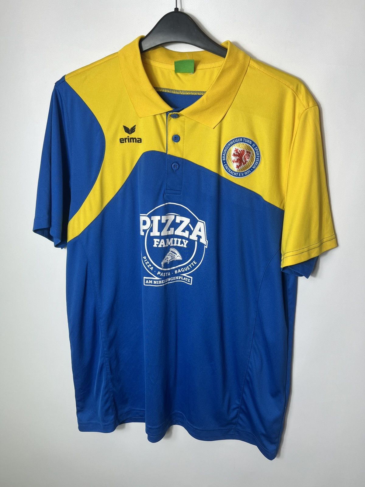 Erima Vintage Soccer Football Erima EINTRACHT BRAUNSCHWEIG Jersey Size US L / EU 52-54 / 3 - 1 Thumbnail
