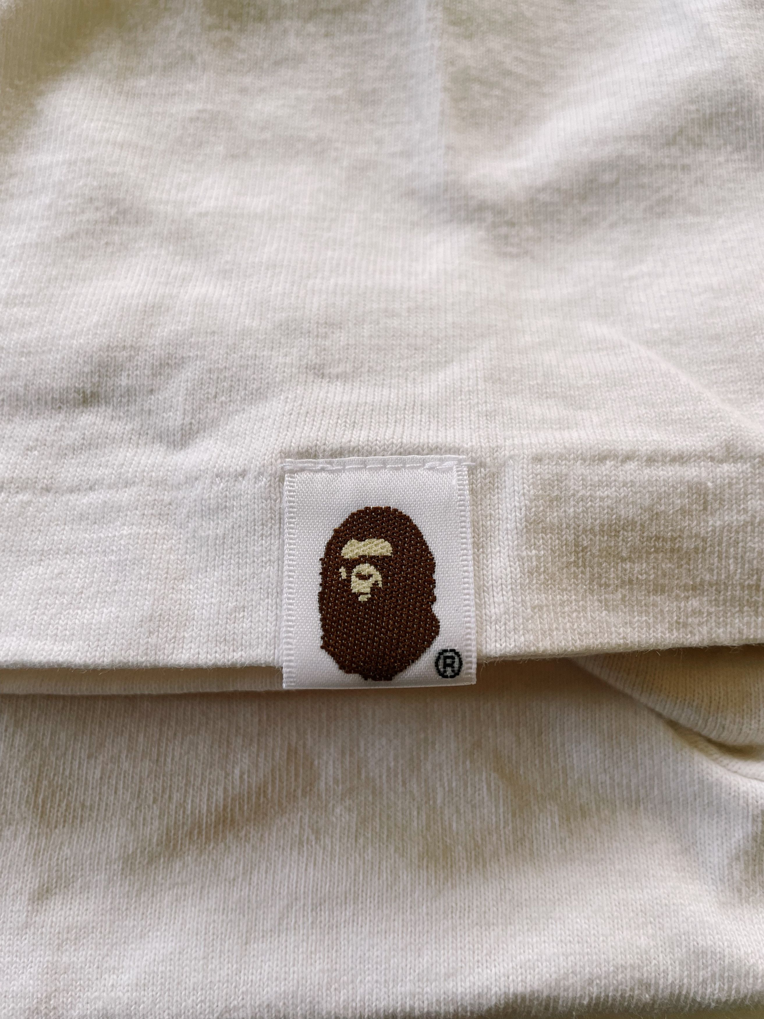 Bape Bape A Bathing Ape Spell Out Script Logo T-shirt Size US M / EU 48-50 / 2 - 6 Thumbnail