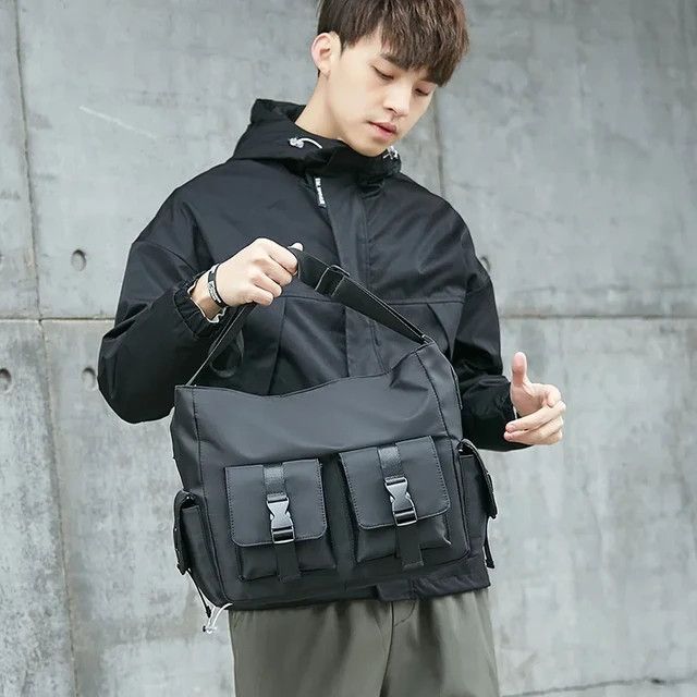 Japanese Brand × Vintage Japanese Style Crossbody Bag Multiple Pockets Size ONE SIZE - 2 Thumbnail