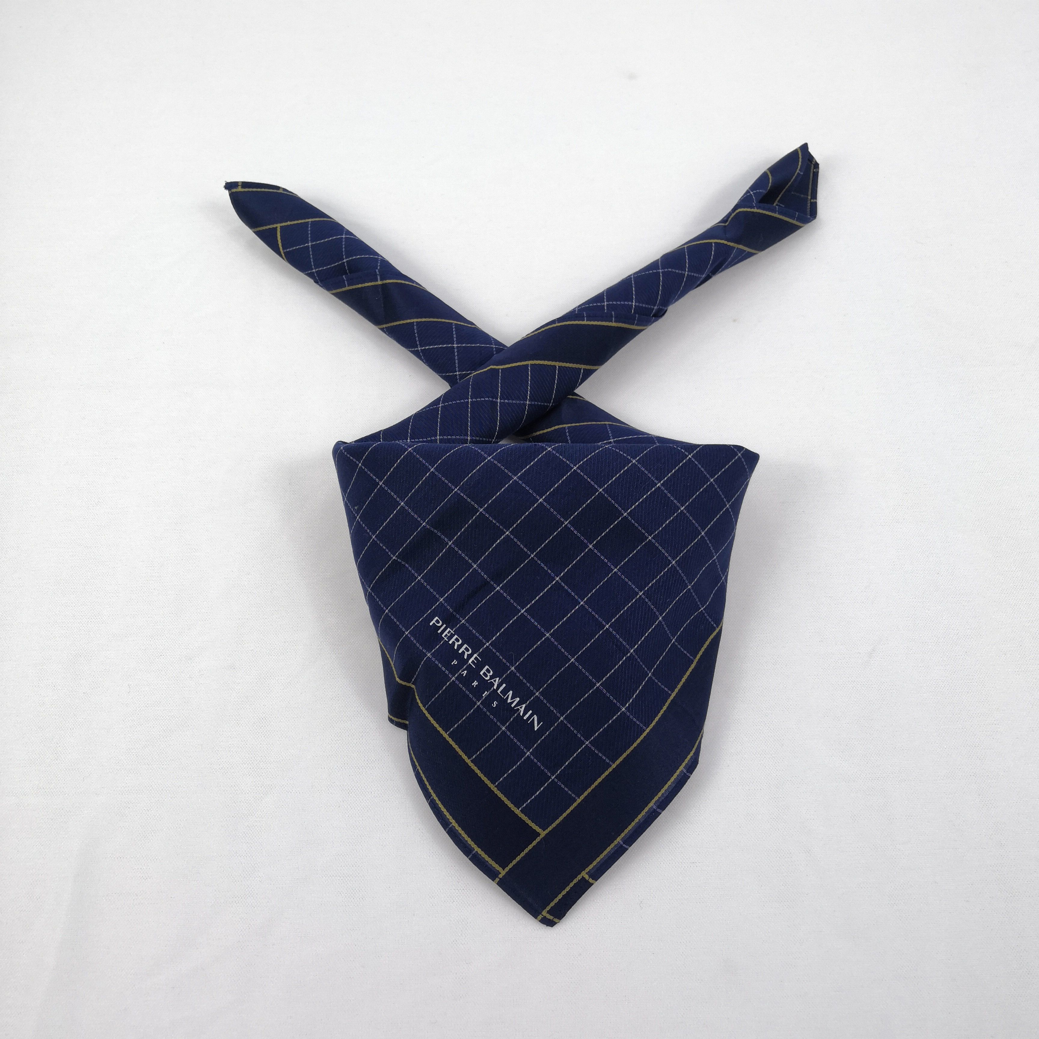 Japanese Brand Vintage Pierre Balmain Handkerchief Neckerchief Bandana Size ONE SIZE - 1 Thumbnail