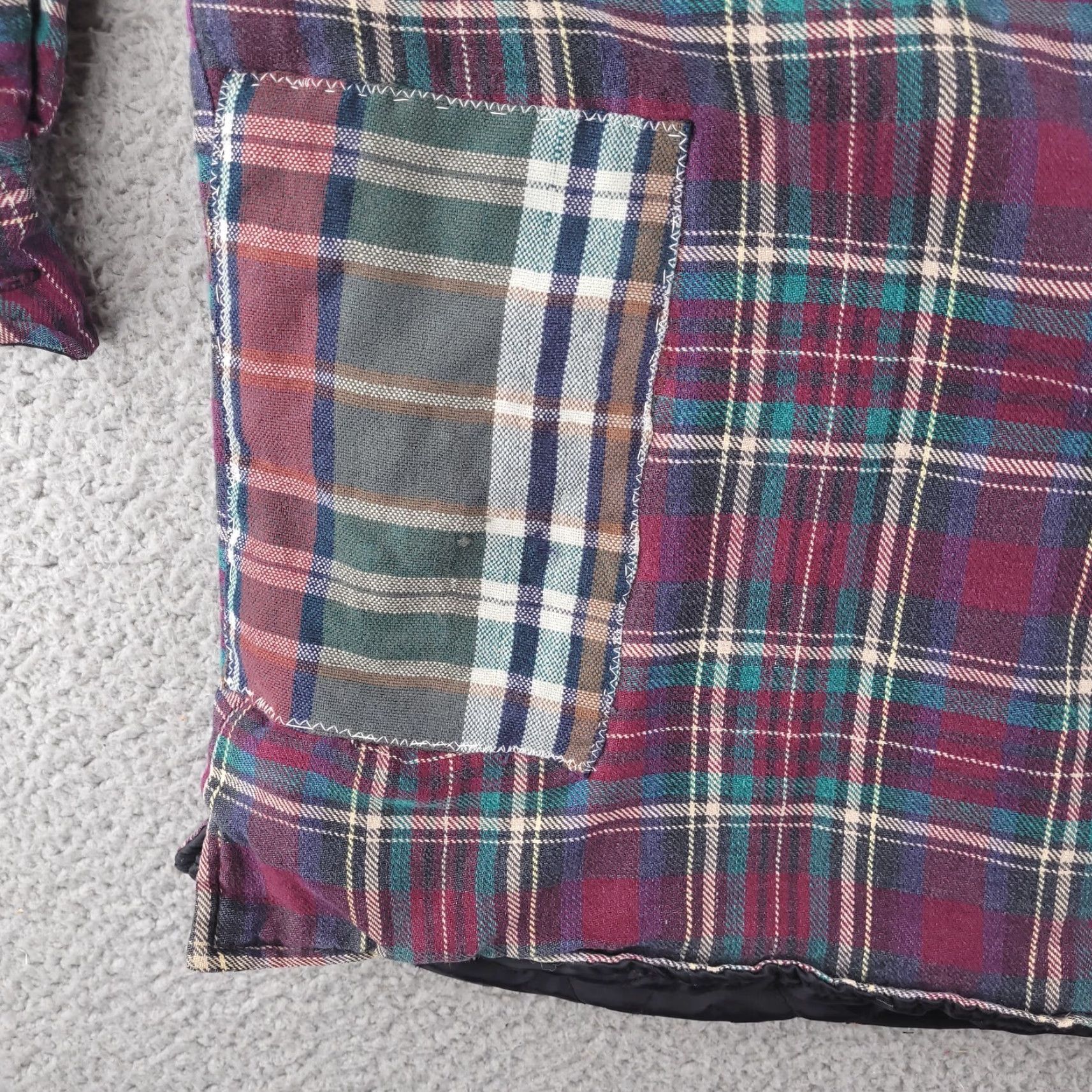 Vintage VINTAGE Mark II Jacket Mens XL Flannel Overcoat Quilted Plaid Red Size US XL / EU 56 / 4 - 2 Thumbnail