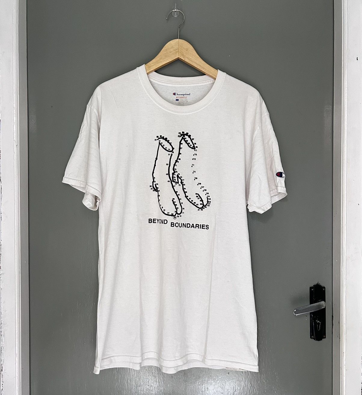 Other Champion Tee with Maison Martin Margiela Booth Design Size US L / EU 52-54 / 3 - 1 Thumbnail
