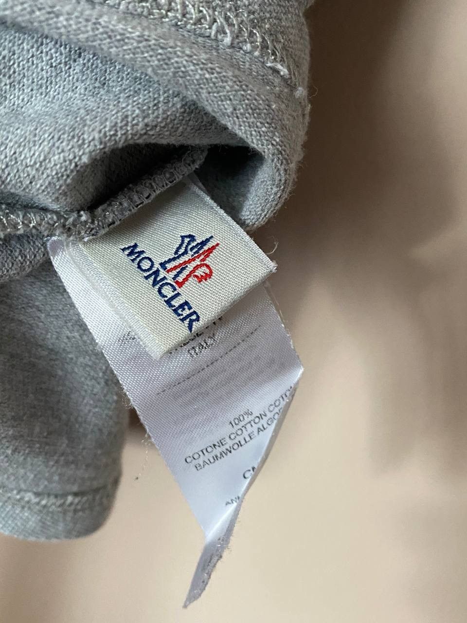 Moncler 📌 Moncler Boys Long Sleeve Polo Shirt In Grey Size XXS Size US XXS / EU 40 - 6 Thumbnail