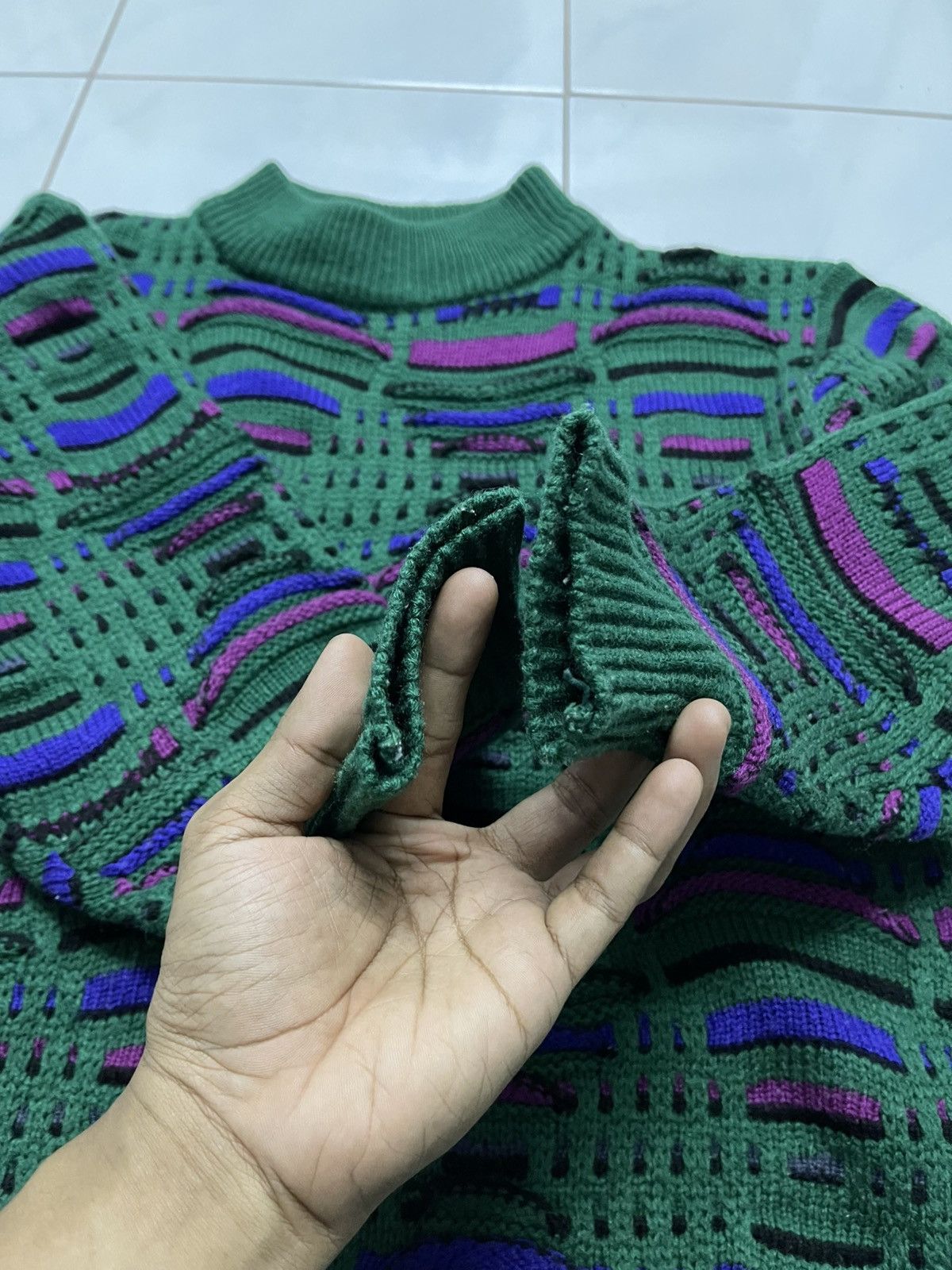 Designer × Japanese Brand × Vintage 80s COOGI STYLE KNITWEAR RARE DESIGN Size US M / EU 48-50 / 2 - 10 Thumbnail