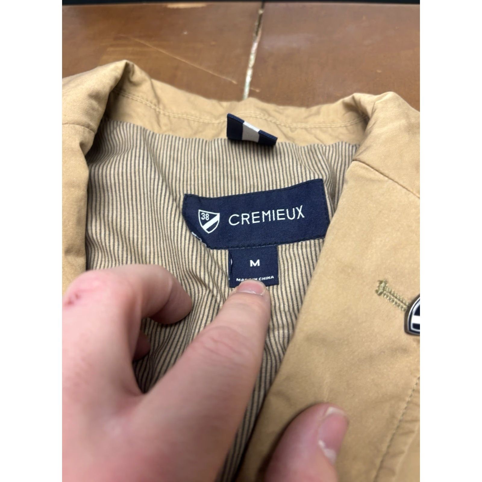 Cremieux Cremieux Mens Sport Coat M Blazer R3 Shirt? Size 40R - 3 Thumbnail