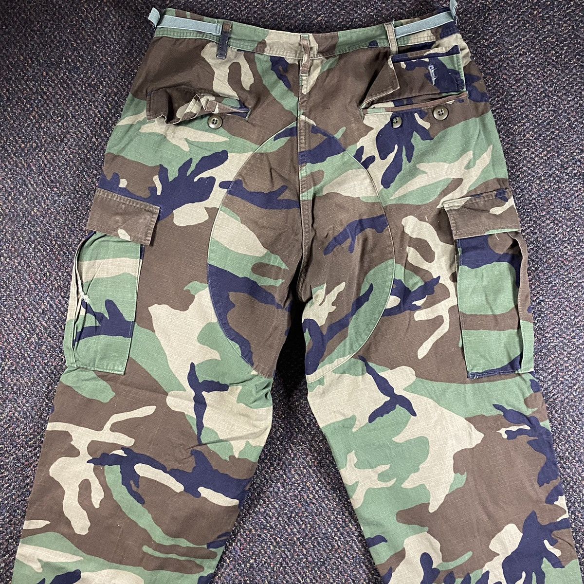 Vintage Vintage Military BDU Cargo Trousers Size US 36 / EU 52 - 5 Thumbnail