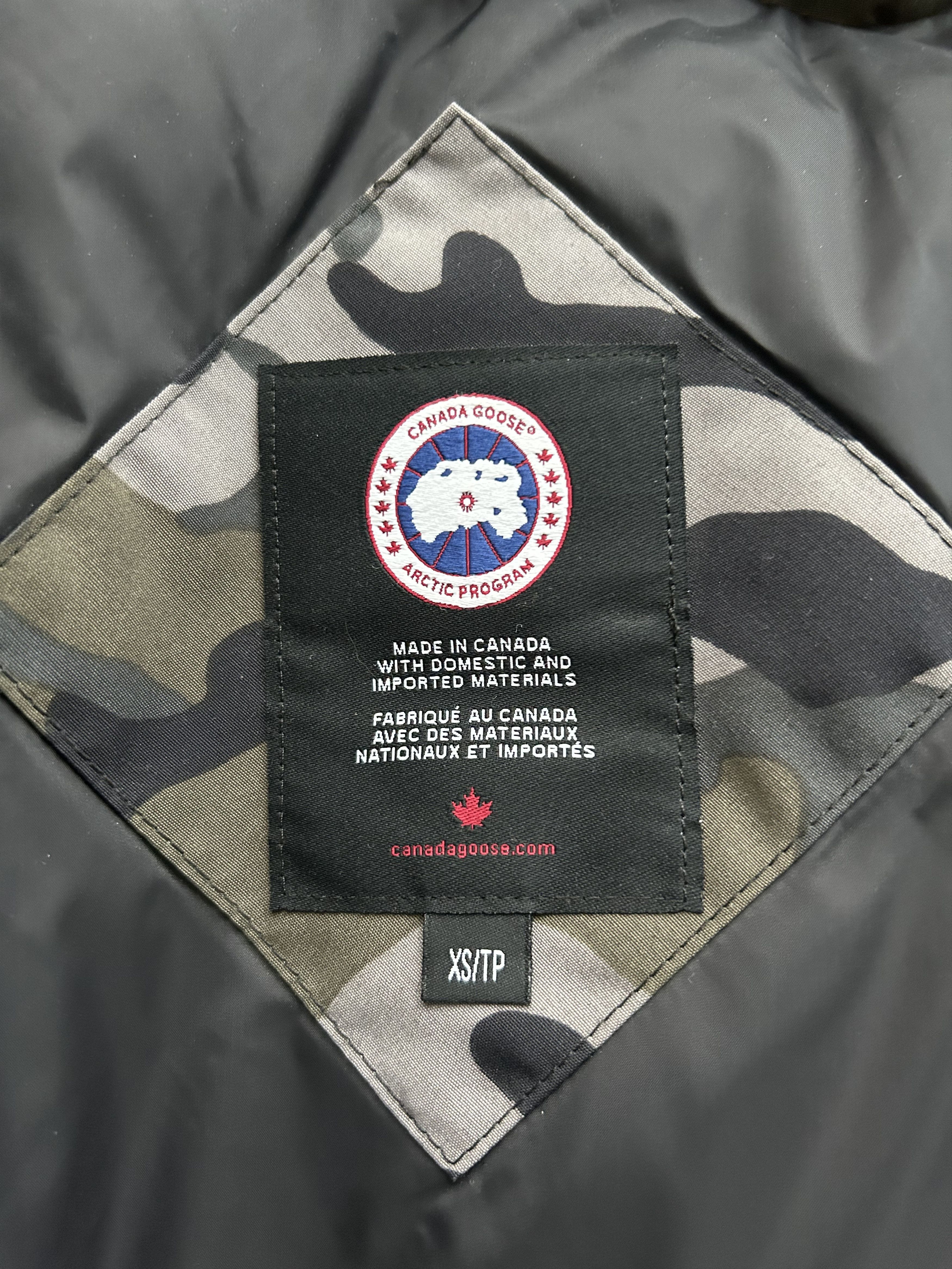 Canada Goose Canada Goose Green Camo Chelsea Women's Jacket Size XS / US 0-2 / IT 36-38 - 3 Thumbnail