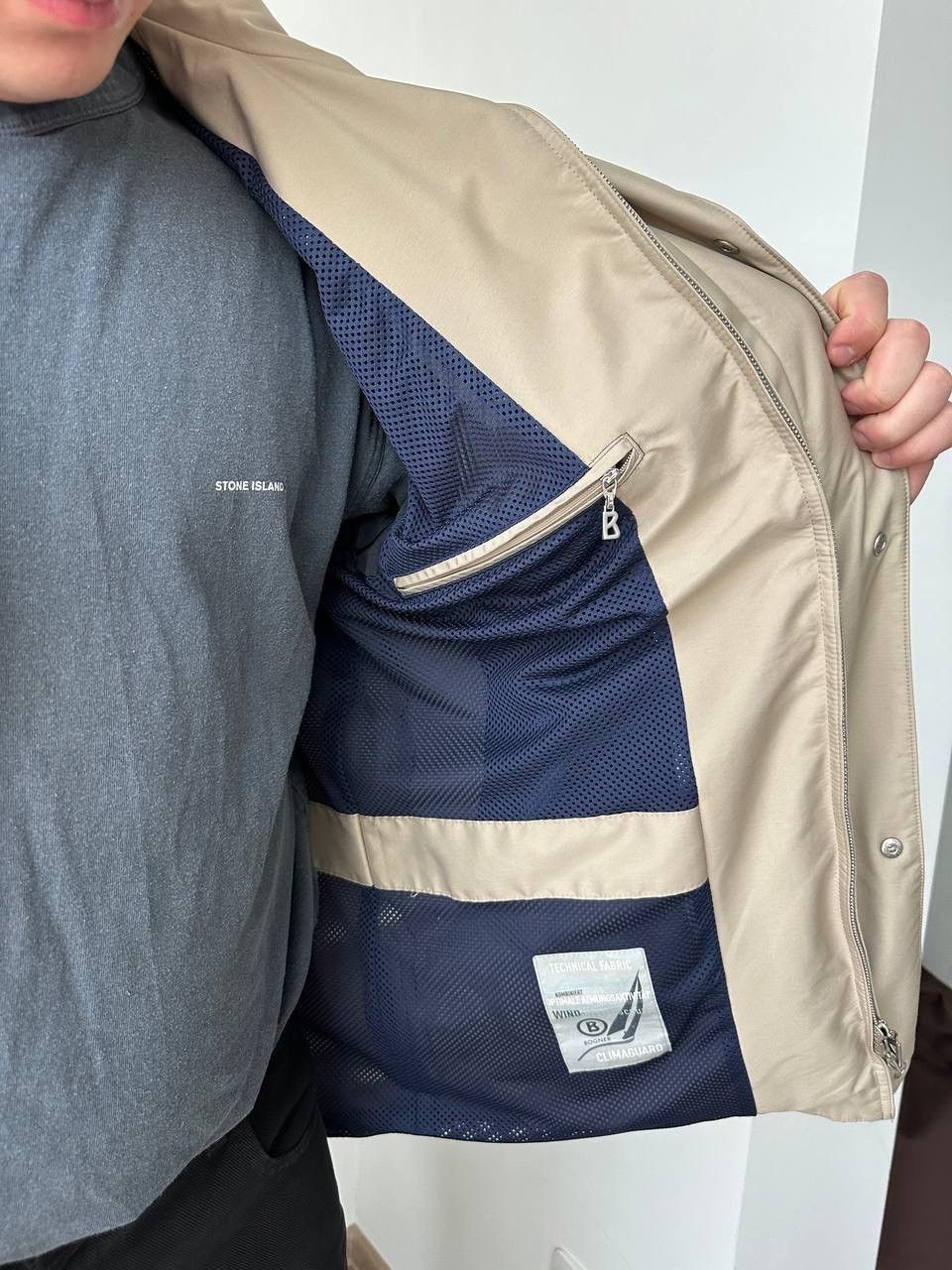Bogner × Vintage Vintage Bogner Beige Light Climaguard Coats Jacket Size US L / EU 52-54 / 3 - 8 Thumbnail