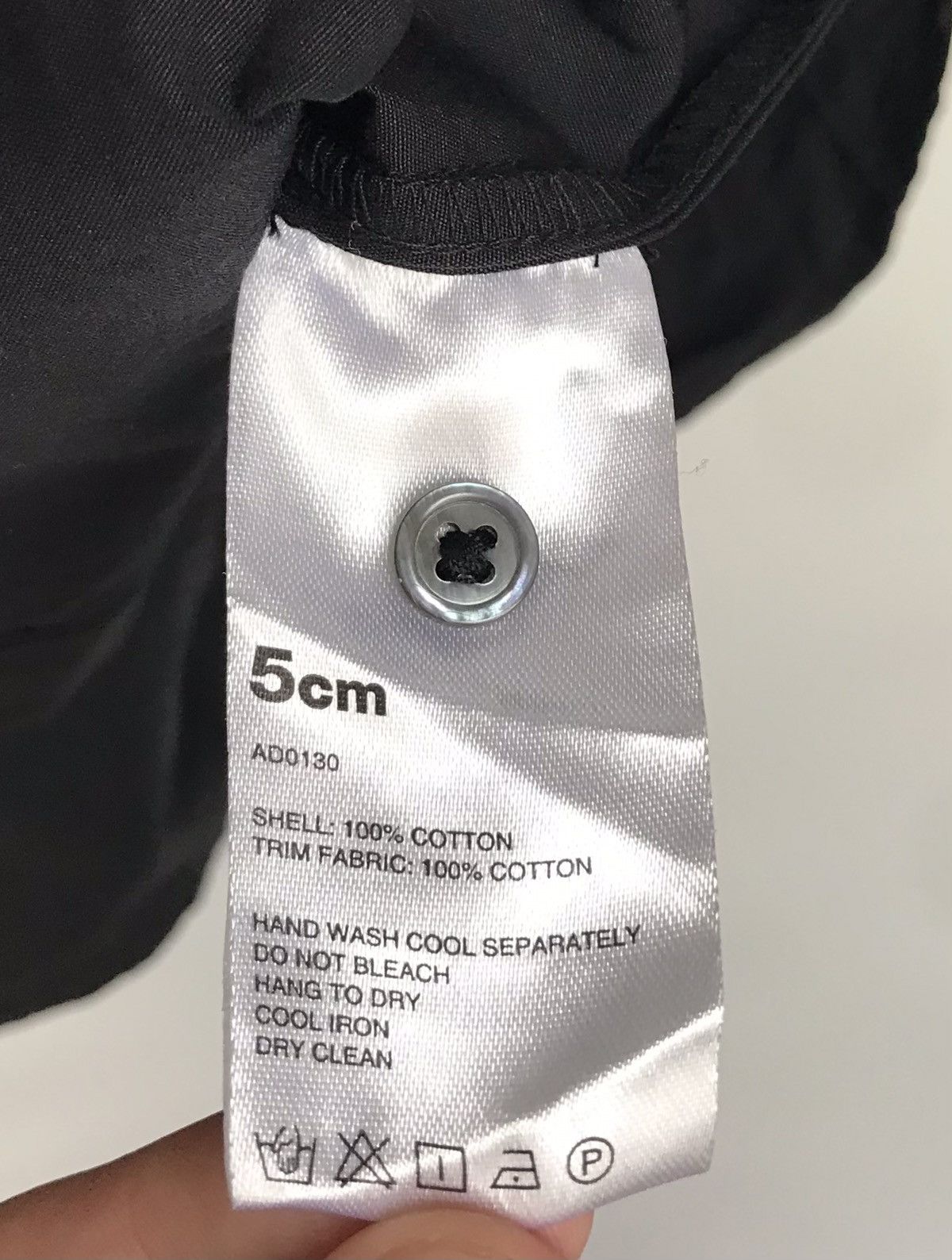 5cm Five Centimetre Shirt Mens Sz 46 Black Size US S / EU 44-46 / 1 - 7 Thumbnail