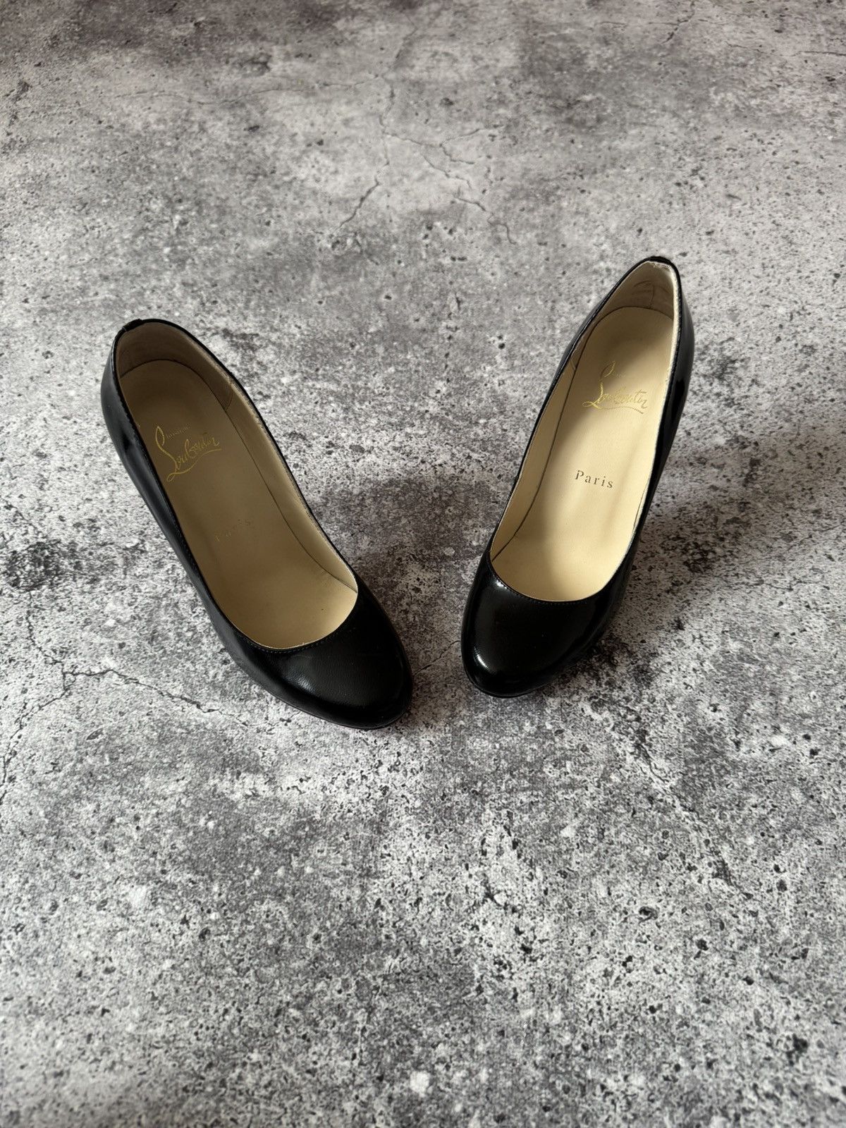 Christian Louboutin Christian Louboutin Heels Women’s Luxury Black Size US 6 / IT 36 - 1 Thumbnail