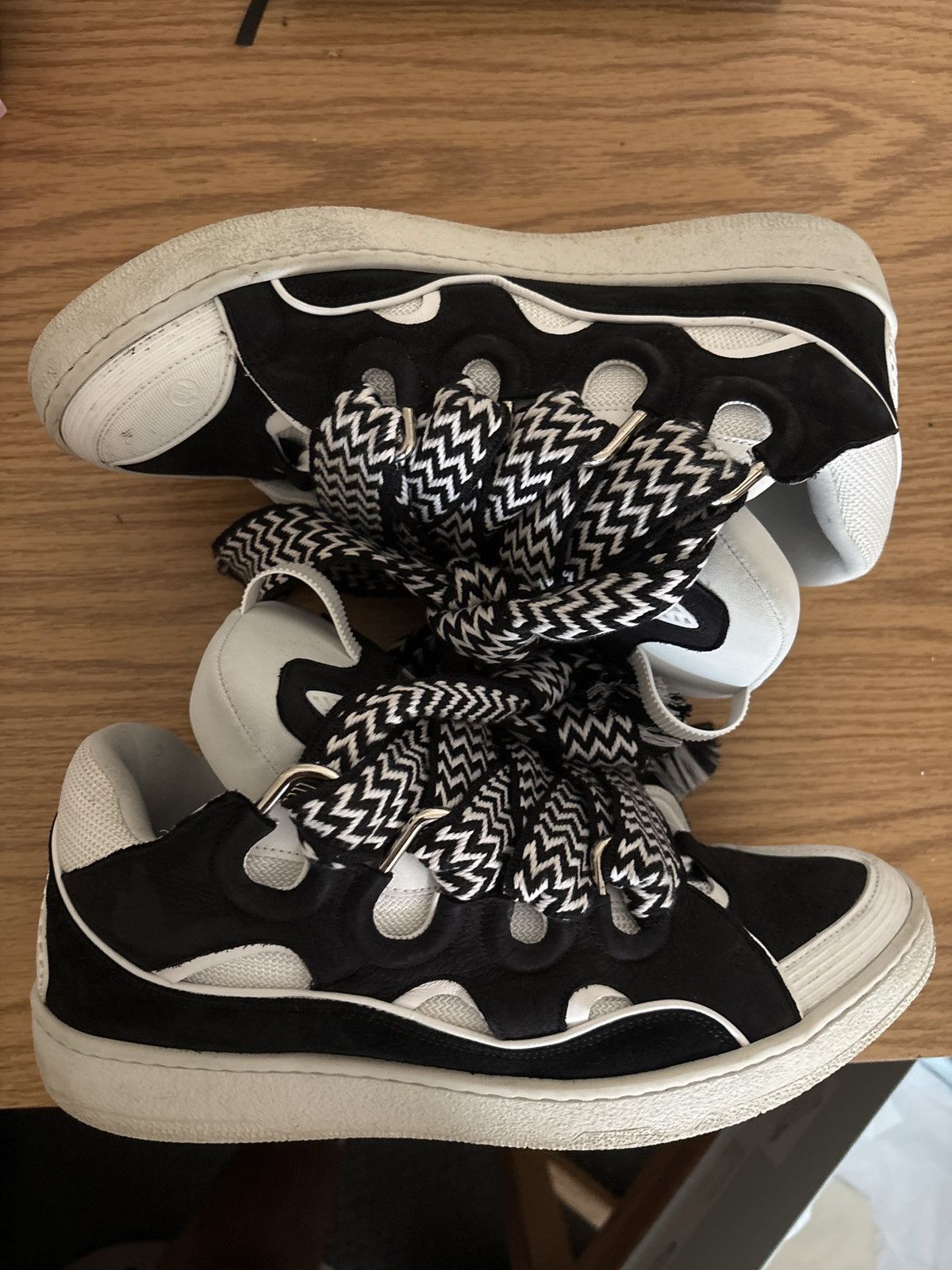 Lanvin Black and white lanvin Size US 11 / EU 44 - 3 Thumbnail