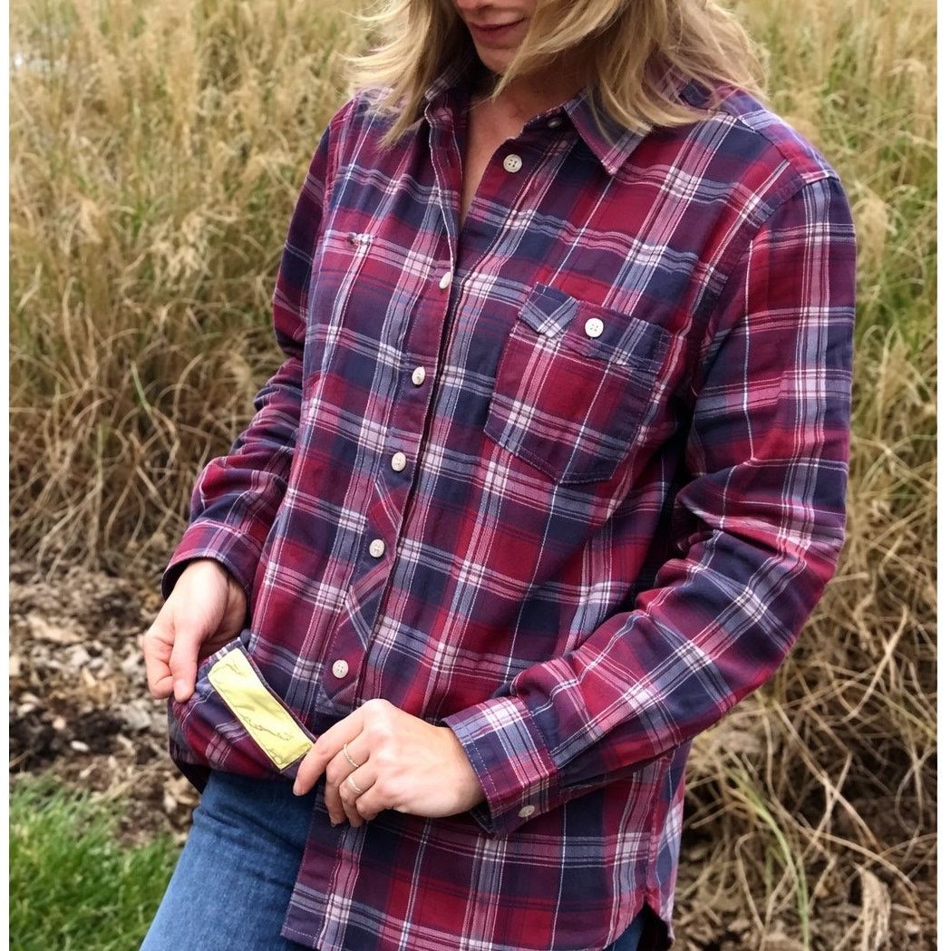 Duluth Trading Company Duluth Trading Free Swinging Flannel Shirt Plaid Long Sleeve Size S / US 4 / IT 40 - 1 Thumbnail