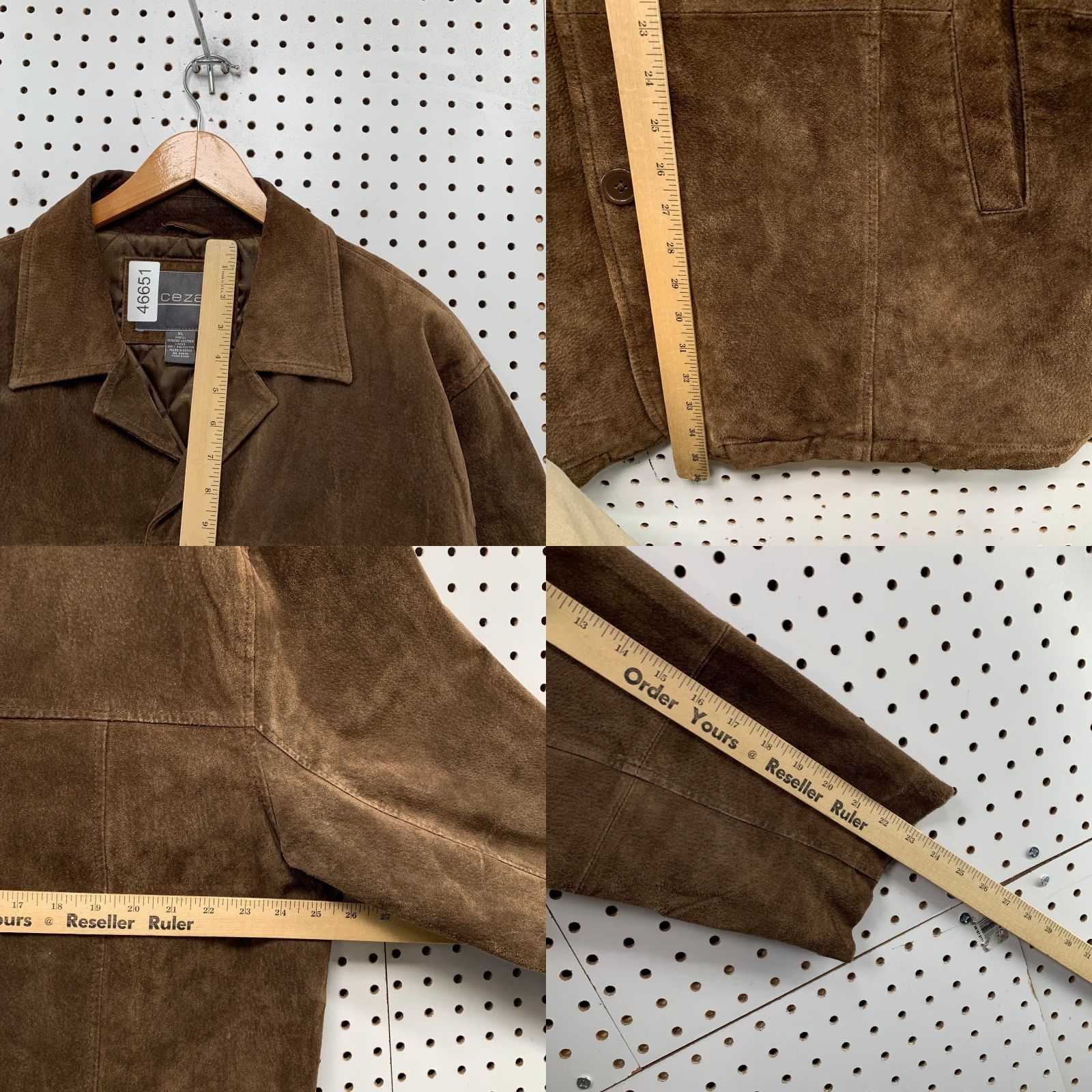 Vintage VINTAGE Cezani Leather Car Barn Coat Mens XL Brown Suede Quilt Lined Coat Mens XL Brown Leather Suede Quilt Lined Vintage Cezani Mens XL Brown Size US XL / EU 56 / 4 - 8 Thumbnail