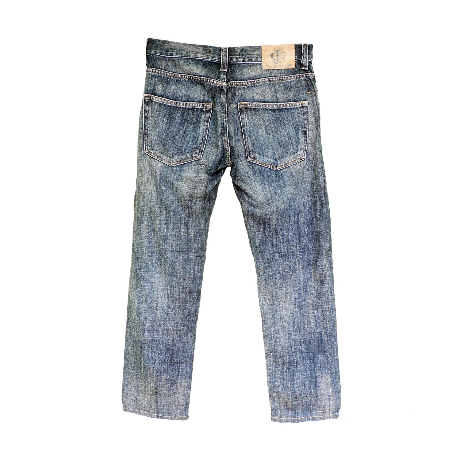 Just Cavalli JUST CAVALLI DENIM LONG PANTS Size US 32 / EU 48 - 2 Thumbnail