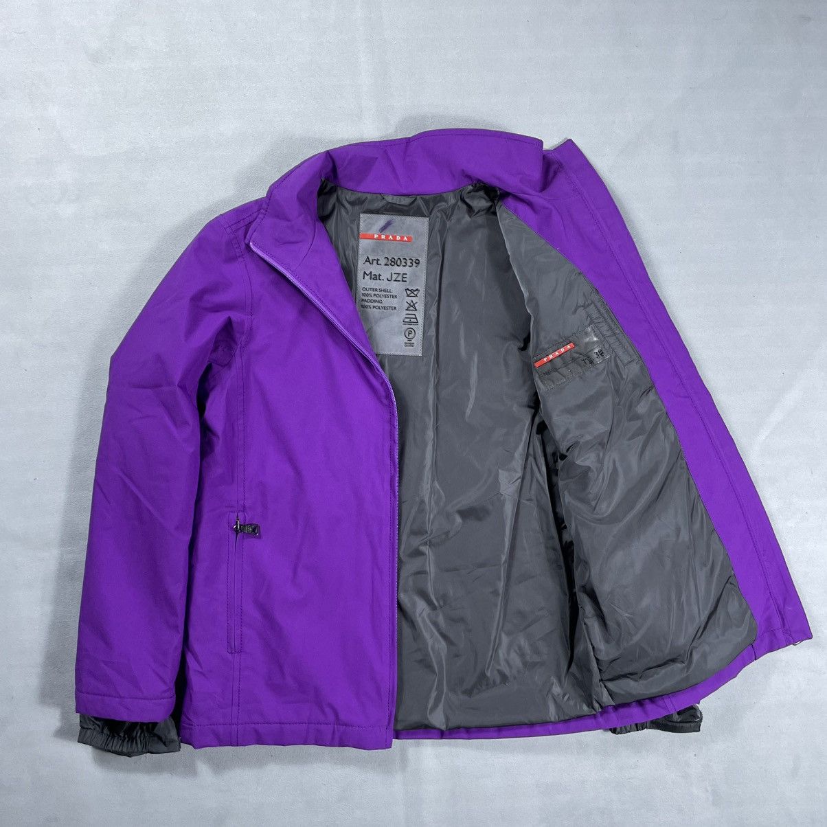 Prada PRADA SPORT PURPLE JACKET Size XS / US 0-2 / IT 36-38 - 9 Thumbnail
