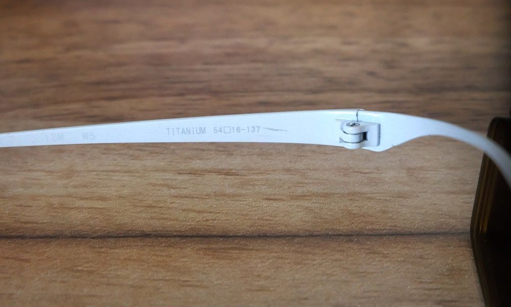 Japanese Brand I-Athlete 1A 404 Titanium Glasses Size ONE SIZE - 9 Thumbnail