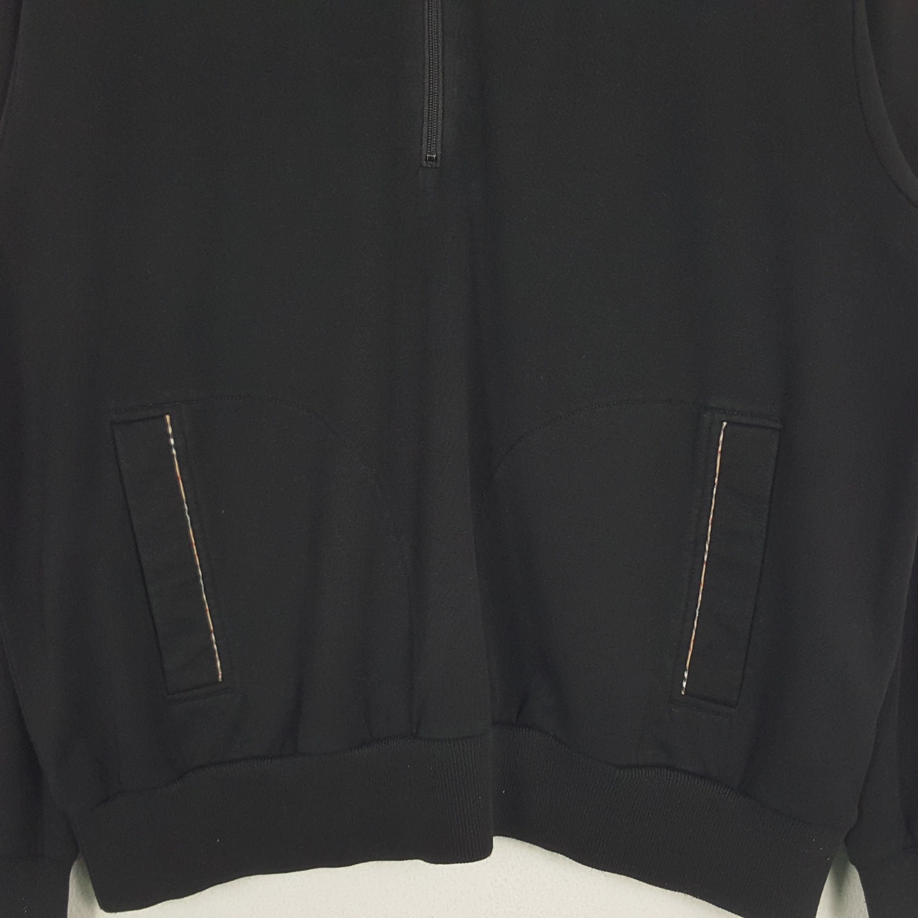 Burberry Vintage Burberry London Half Zipper Sweatshirt C247N16 Size US M / EU 48-50 / 2 - 4 Thumbnail