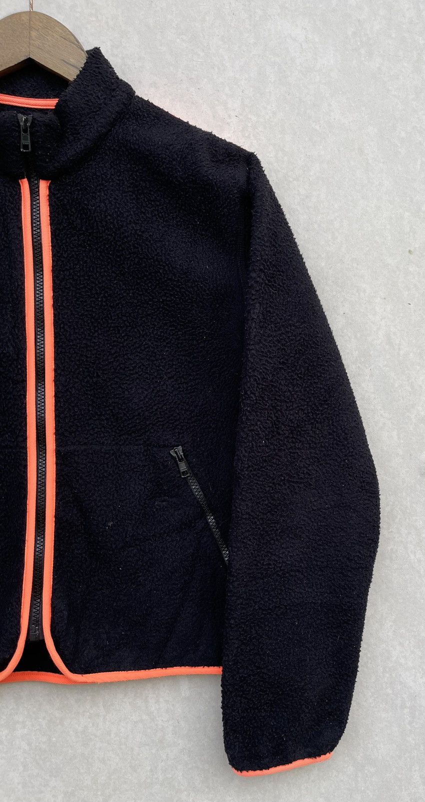 agnes b. 🔥Vintage Agnes B. Fleece Women's Jacket Zip Up Size M / US 6-8 / IT 42-44 - 5 Thumbnail