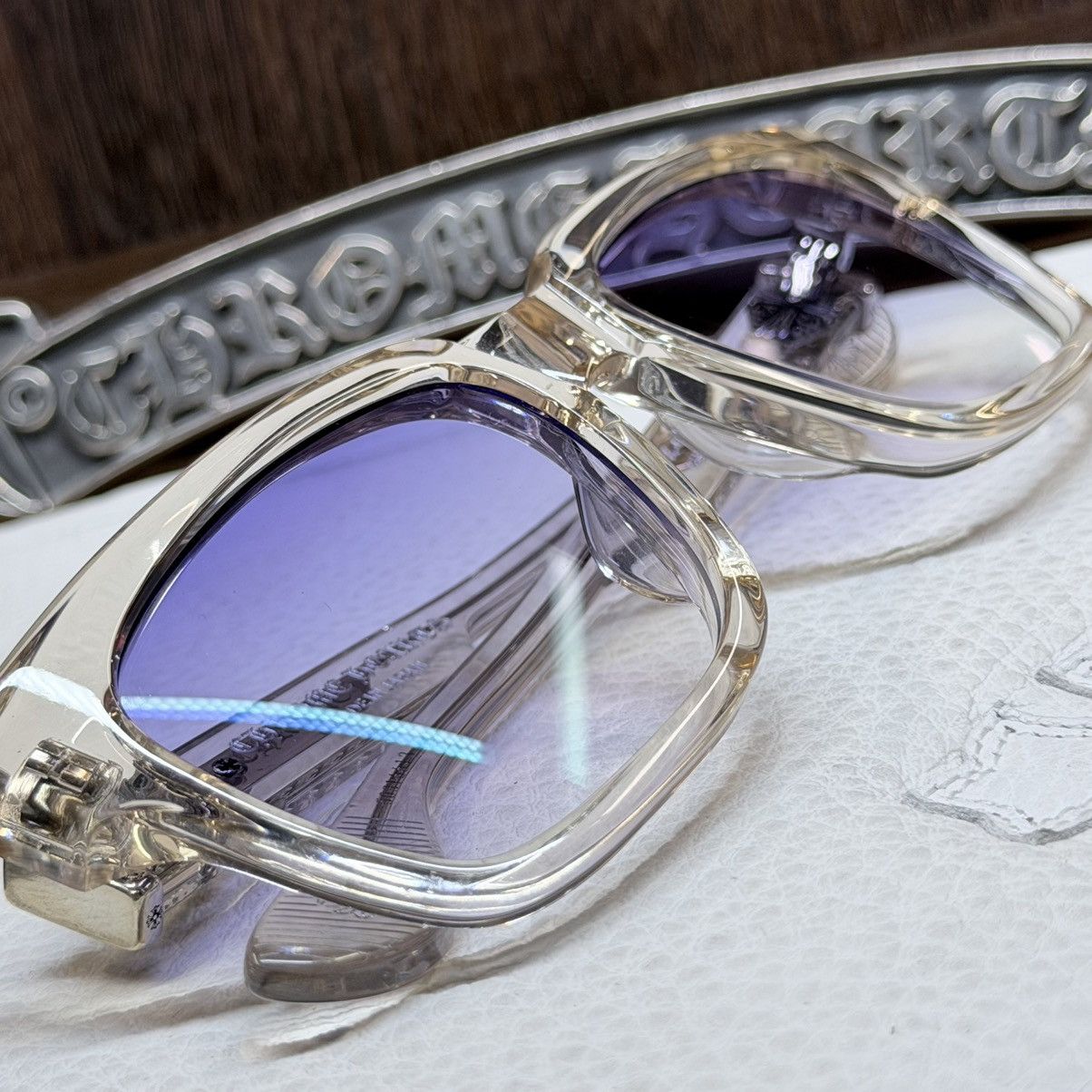 Chrome Hearts Chrome Hearts Box Officer 1/1 Sunglasses Size ONE SIZE - 10 Thumbnail