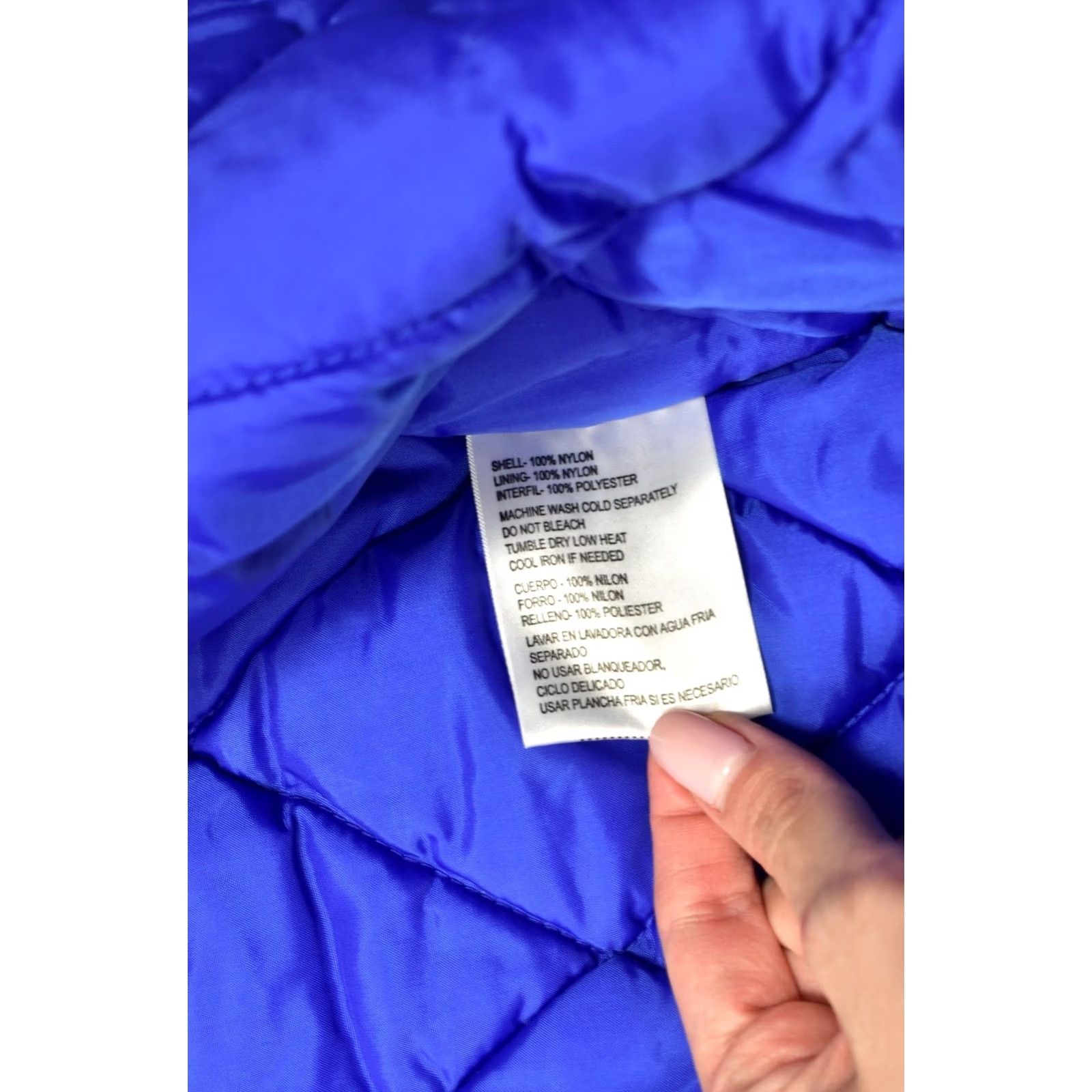 Reebok VINTAGE Reebok NFL Equipment Puffer Jacket Full Zip Solid Men's Size L Blue Jacket Size US L / EU 52-54 / 3 - 8 Thumbnail