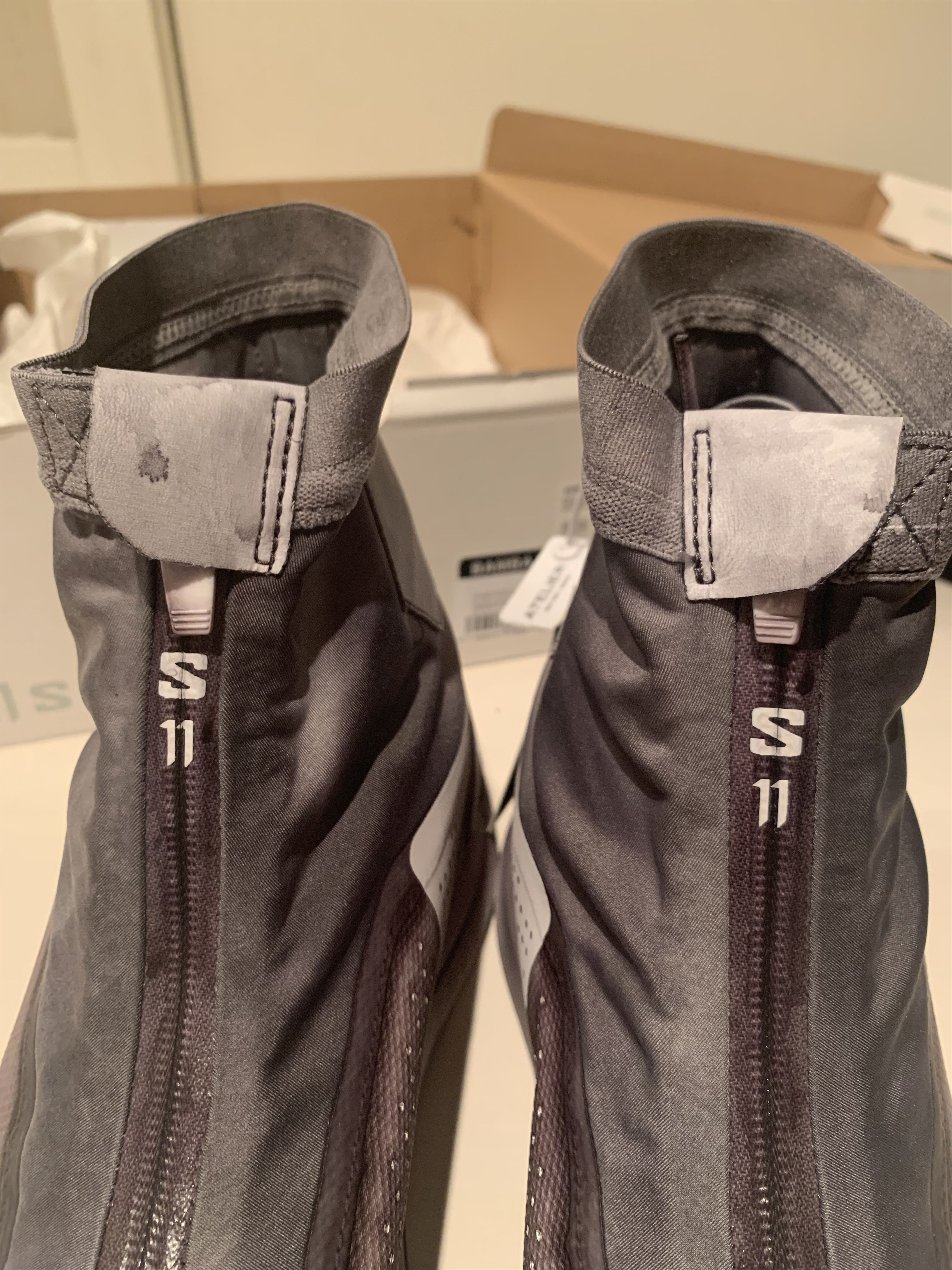 11 By Boris Bidjan Saberi × Salomon Salomon x 11bybbs Bamba 2 Object Dyed Light Gray Size US 10.5 / EU 43-44 - 10 Thumbnail