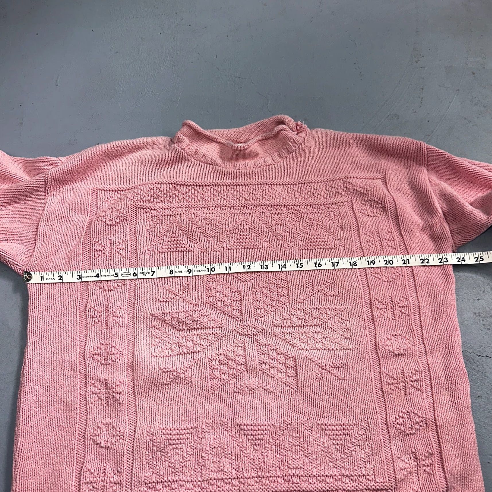 Basic Editions Basic Editions Women's Sweater Pink 100% Cotton Casual Christmas Winter Jacket Size M / US 6-8 / IT 42-44 - 4 Thumbnail