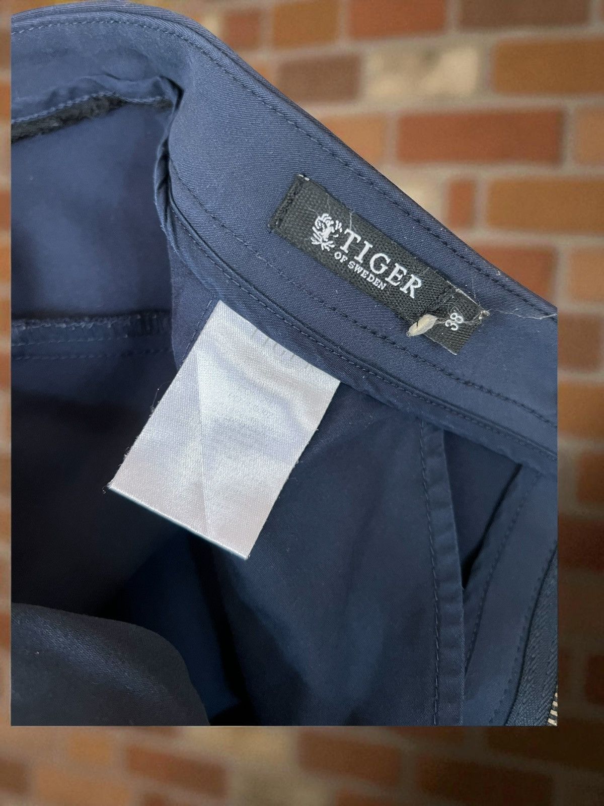 Tiger of Sweden Tiger of Sweden Christin S navy pants size 38 Size 28" / US 6 / IT 42 - 6 Thumbnail