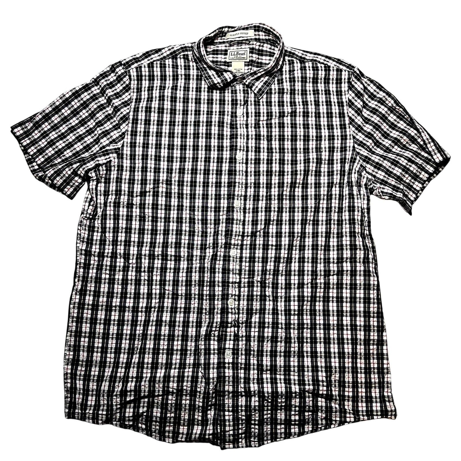L.L. Bean L.L. Bean Slightly Fitted Plaid Shirt Large Regular Size US L / EU 52-54 / 3 - 1 Thumbnail