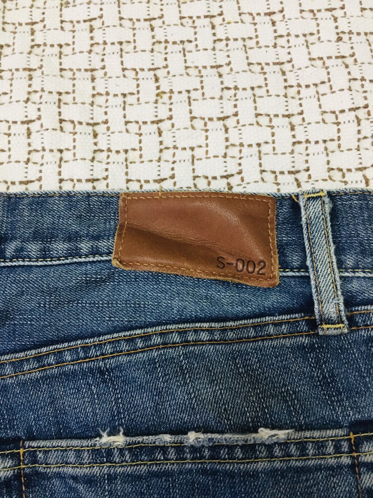 Japanese Brand × Uniqlo Uniqlo Regular Fit Straight Jeans (16) Size US 35 - 5 Thumbnail