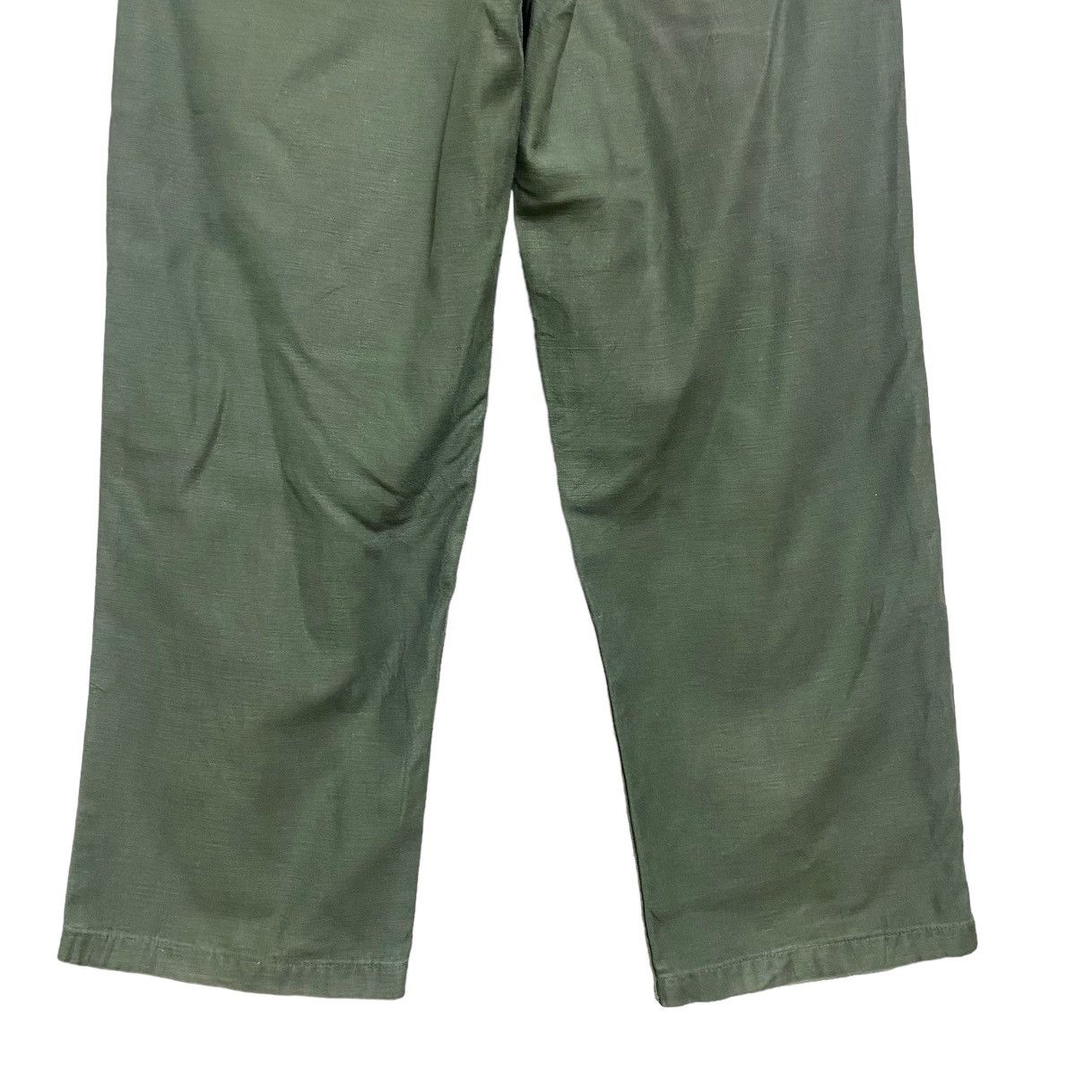 Vintage Vintage 60s US Army Fatigue Pants Og107 Sateen Size US 31 - 16 Thumbnail