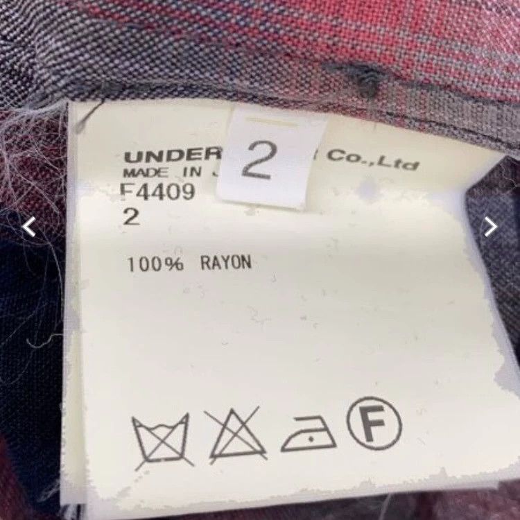 Undercover Undercover Plaid shirt Size US M / EU 48-50 / 2 - 4 Thumbnail